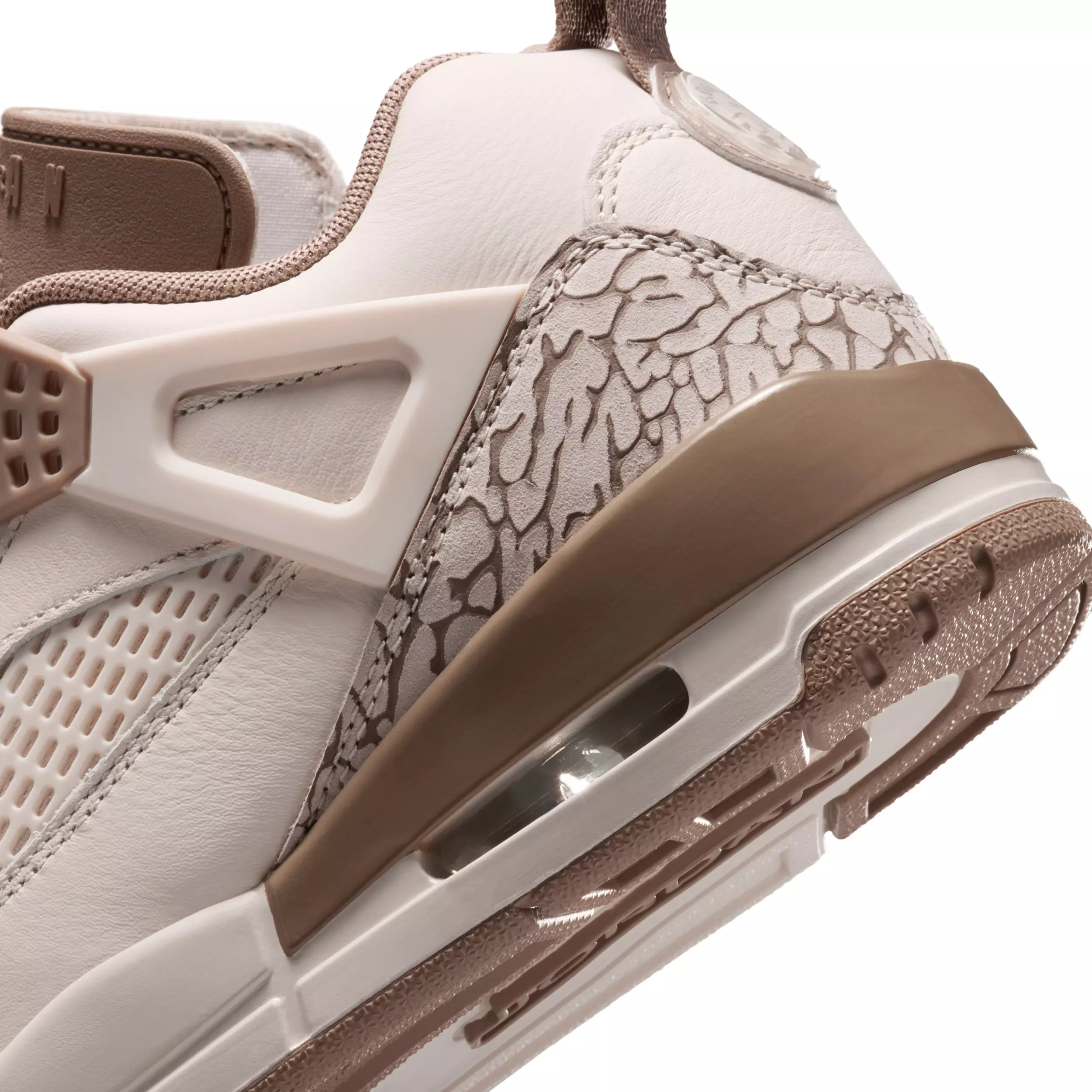 Jordan Spizike Low "Pale Ivory/Legend Light Brown/Khaki" Women's Shoe - IVORY/LT BROWN/KHAKI