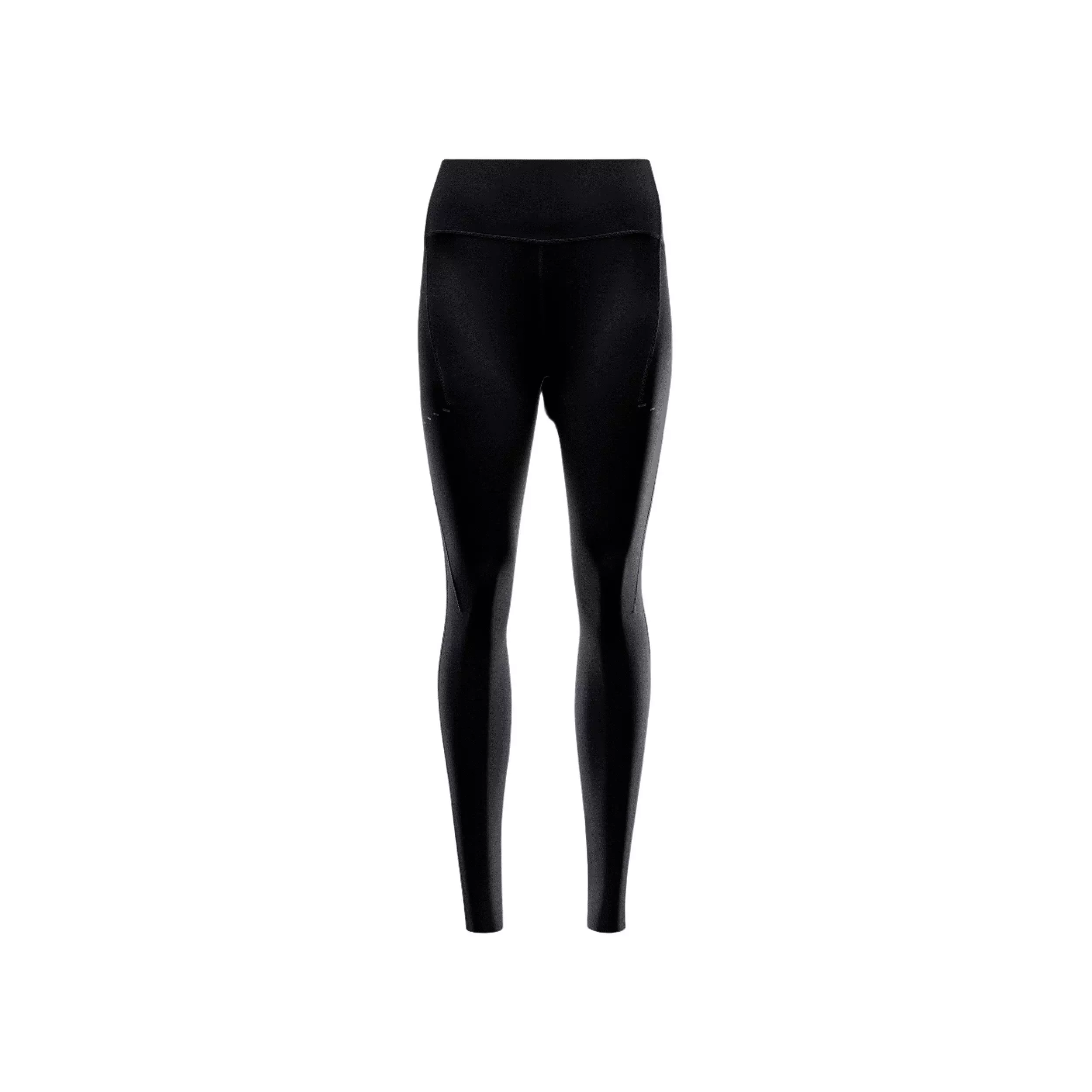 Nike Women's Swift High-Waisted 7/8 Running Leggings with Pockets - Black - BLACK