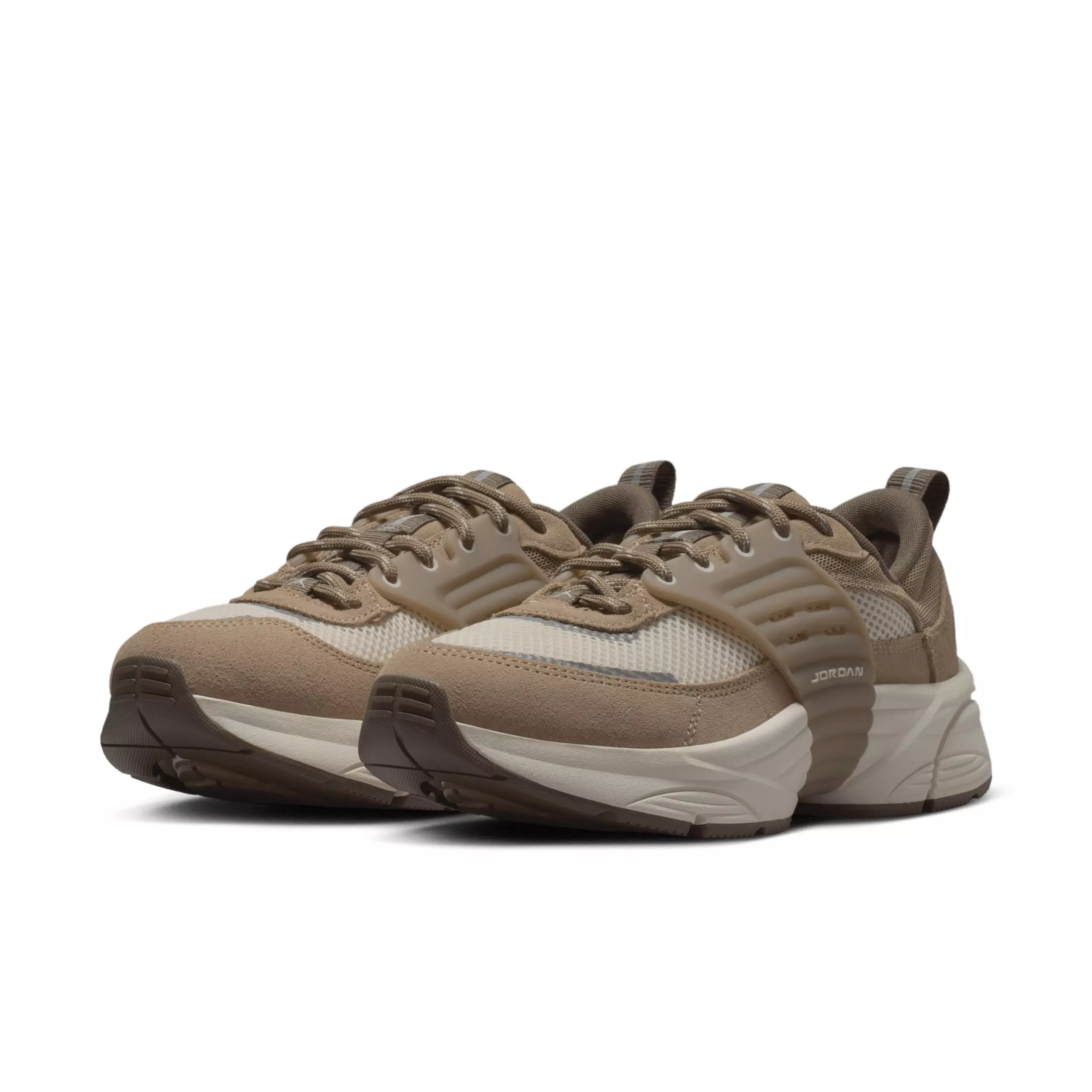 Jordan Trunner O/S "Khaki/Reflect Silver/Pale Ivory" Women's Shoe - KHAKI/SILVER/IVORY