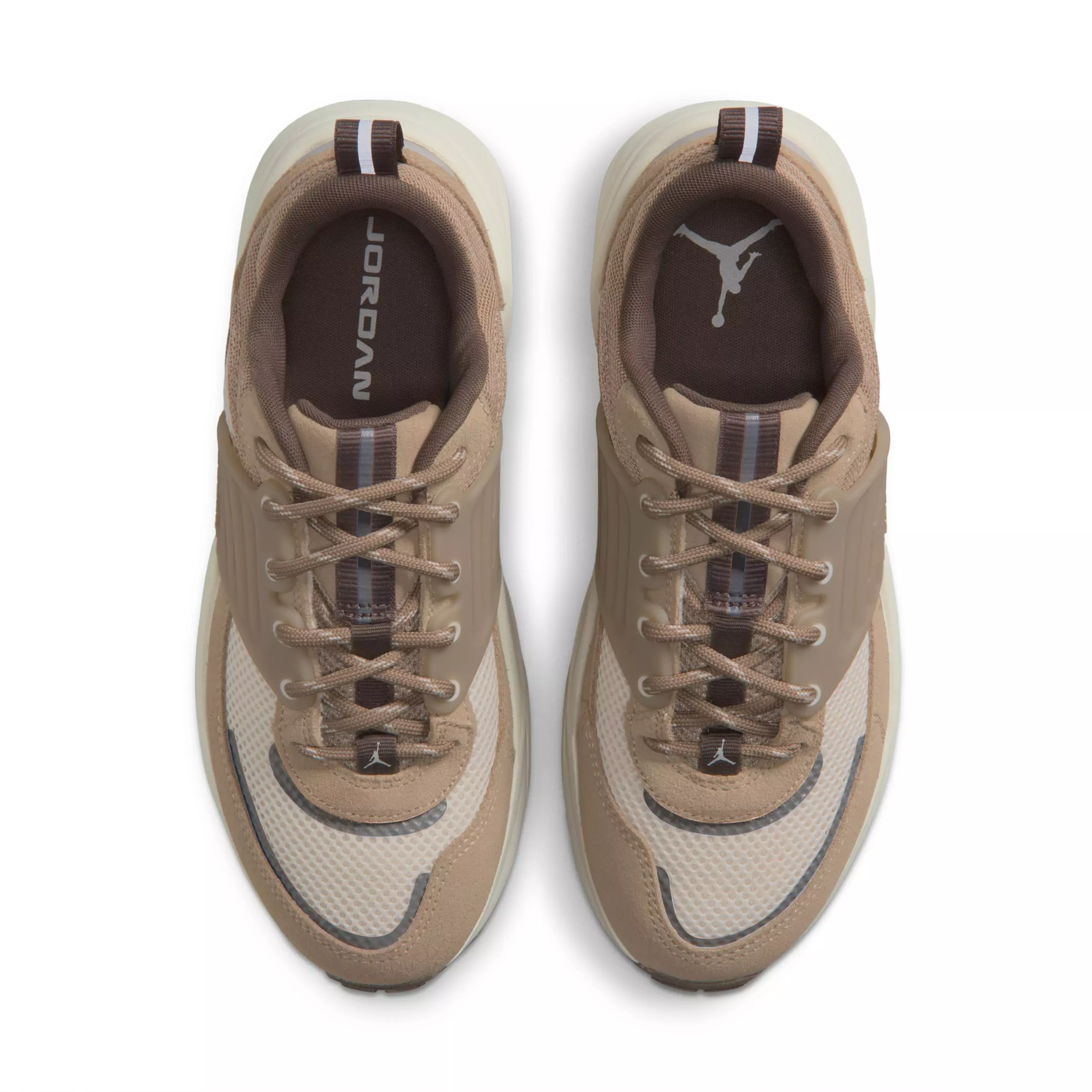 Jordan Trunner O/S "Khaki/Reflect Silver/Pale Ivory" Women's Shoe - KHAKI/SILVER/IVORY