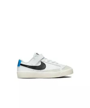 Nike Blazer Low '77 "White/Black/Lt Photo Blue/Sail" Preschool Boys' Shoe - Hibbett | City Gear