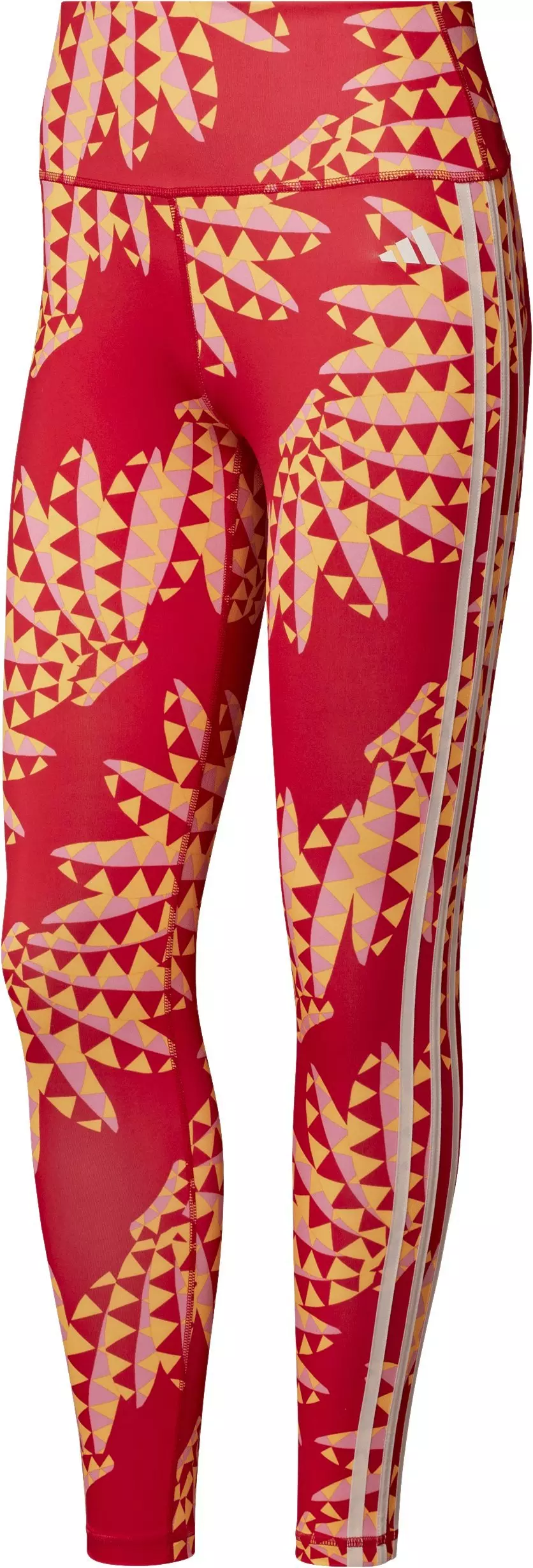 adidas Women's x FARM Rio 7/8 Leggings -Red - RED
