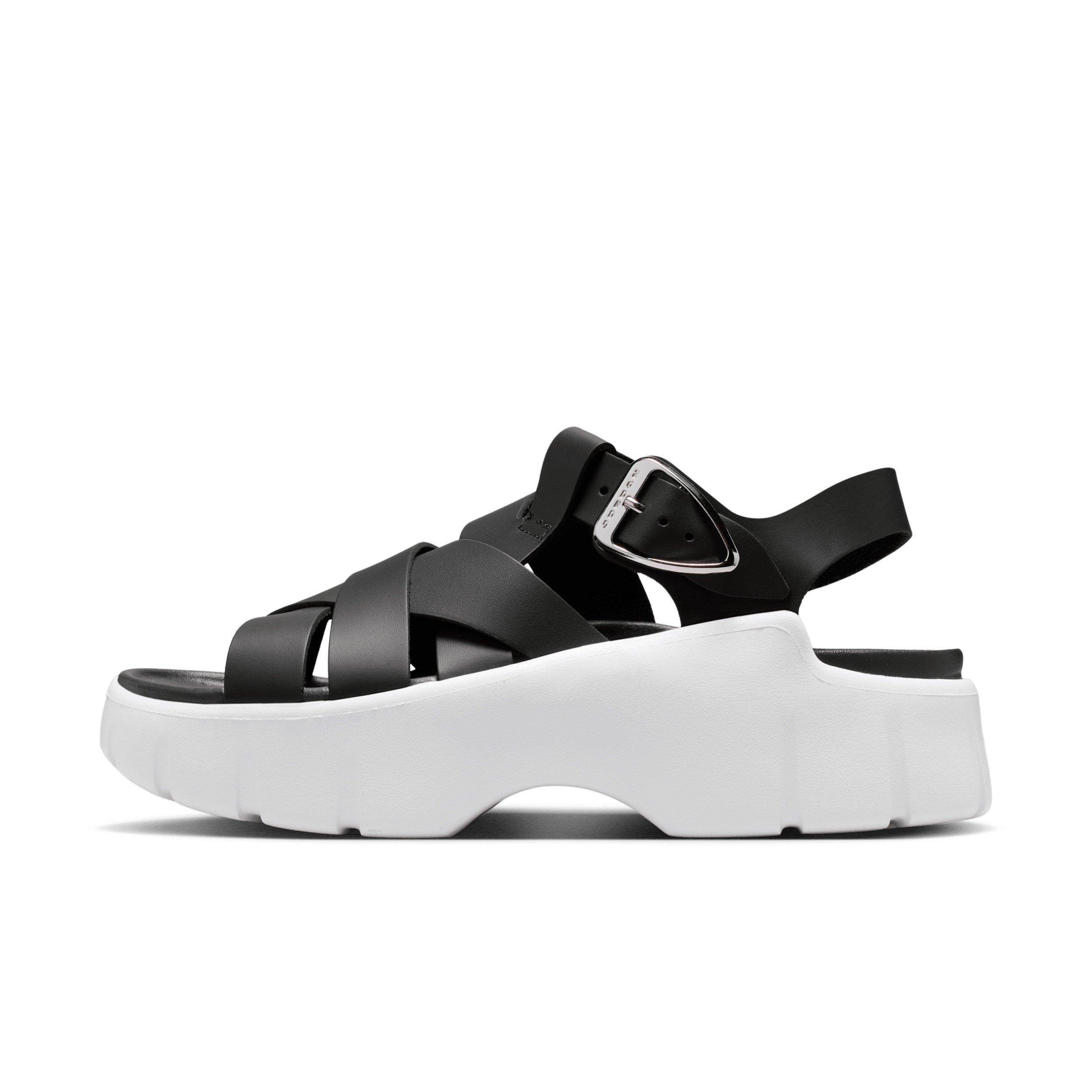 Jordan Willow "Black/White/Metallic Silver" Women's Slide - BLACK/WHITE/SILVER Thumbnail View 2