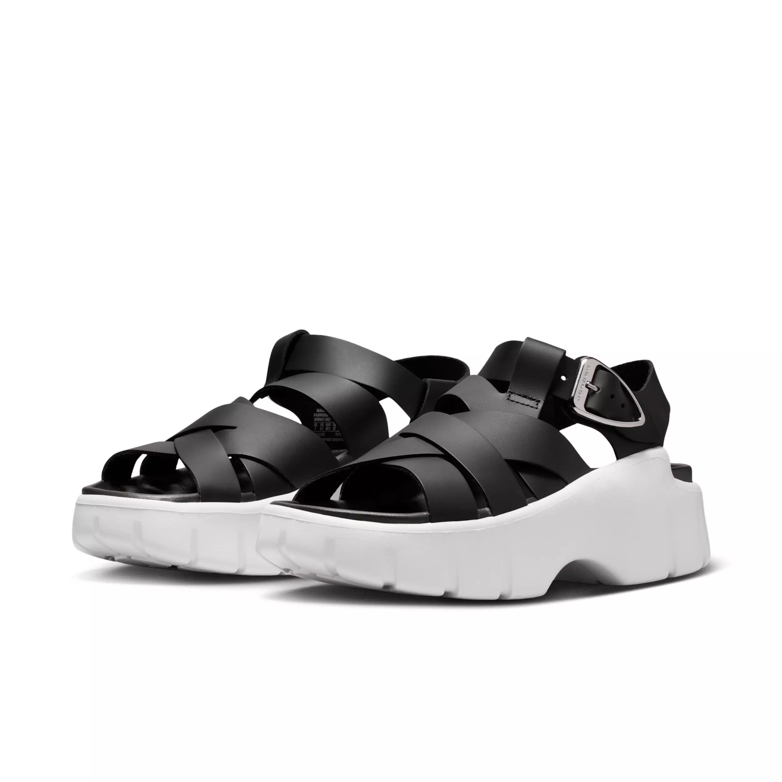Jordan Willow "Black/White/Metallic Silver" Women's Slide - BLACK/WHITE/SILVER