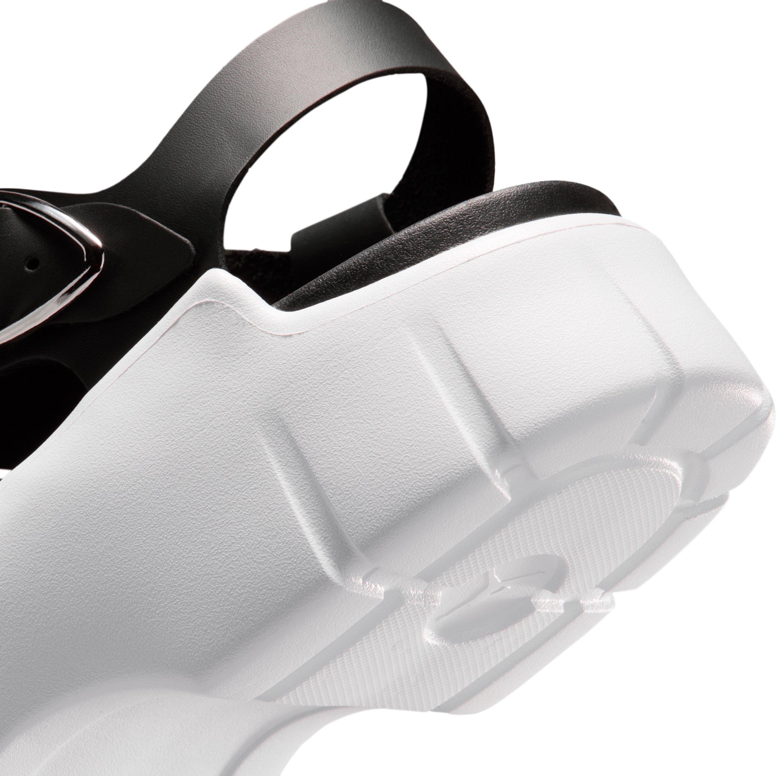 Jordan Willow "Black/White/Metallic Silver" Women's Slide - BLACK/WHITE/SILVER Thumbnail View 8