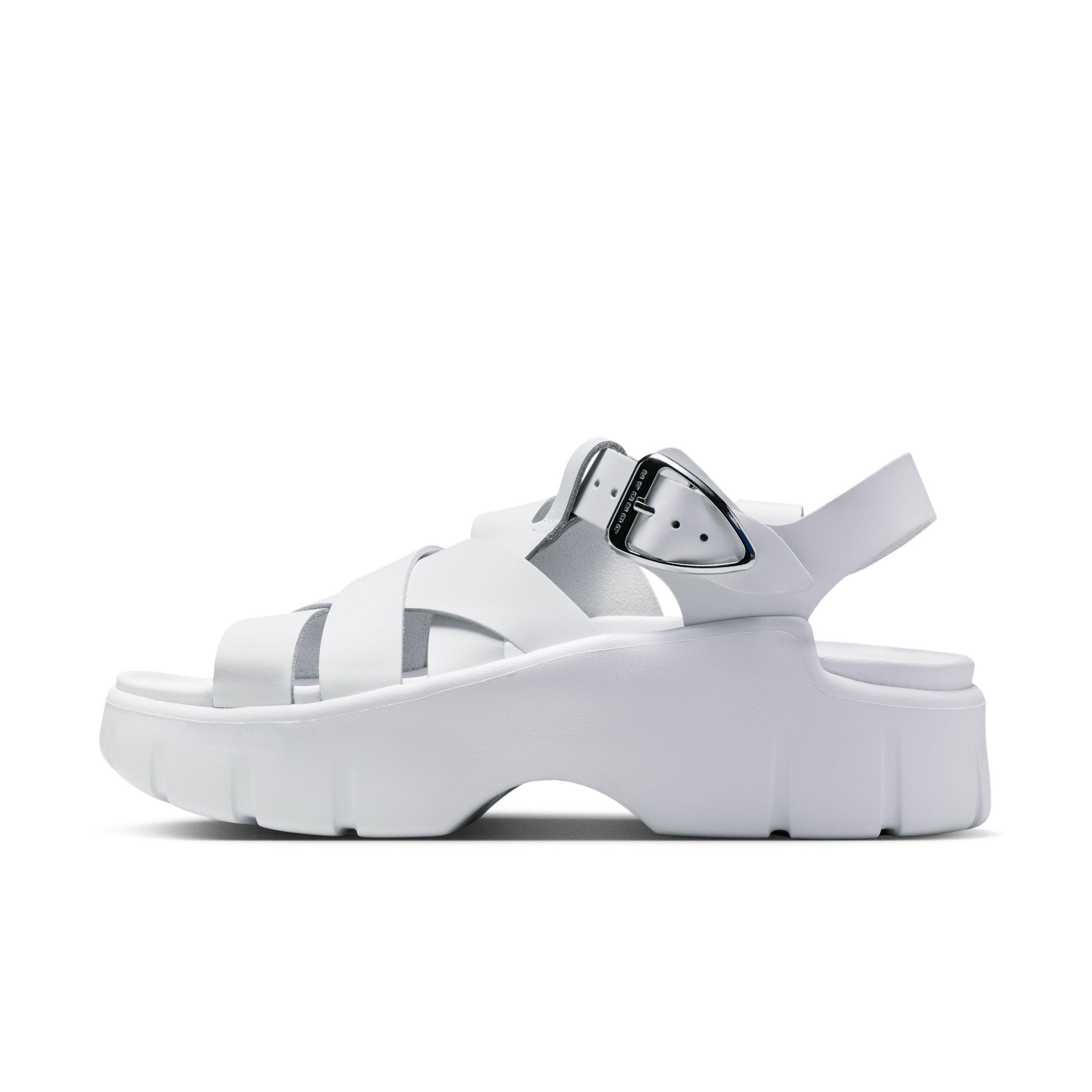 Jordan Willow "White/Metallic Silver" Women's Slide - WHITE/SILVER Thumbnail View 2