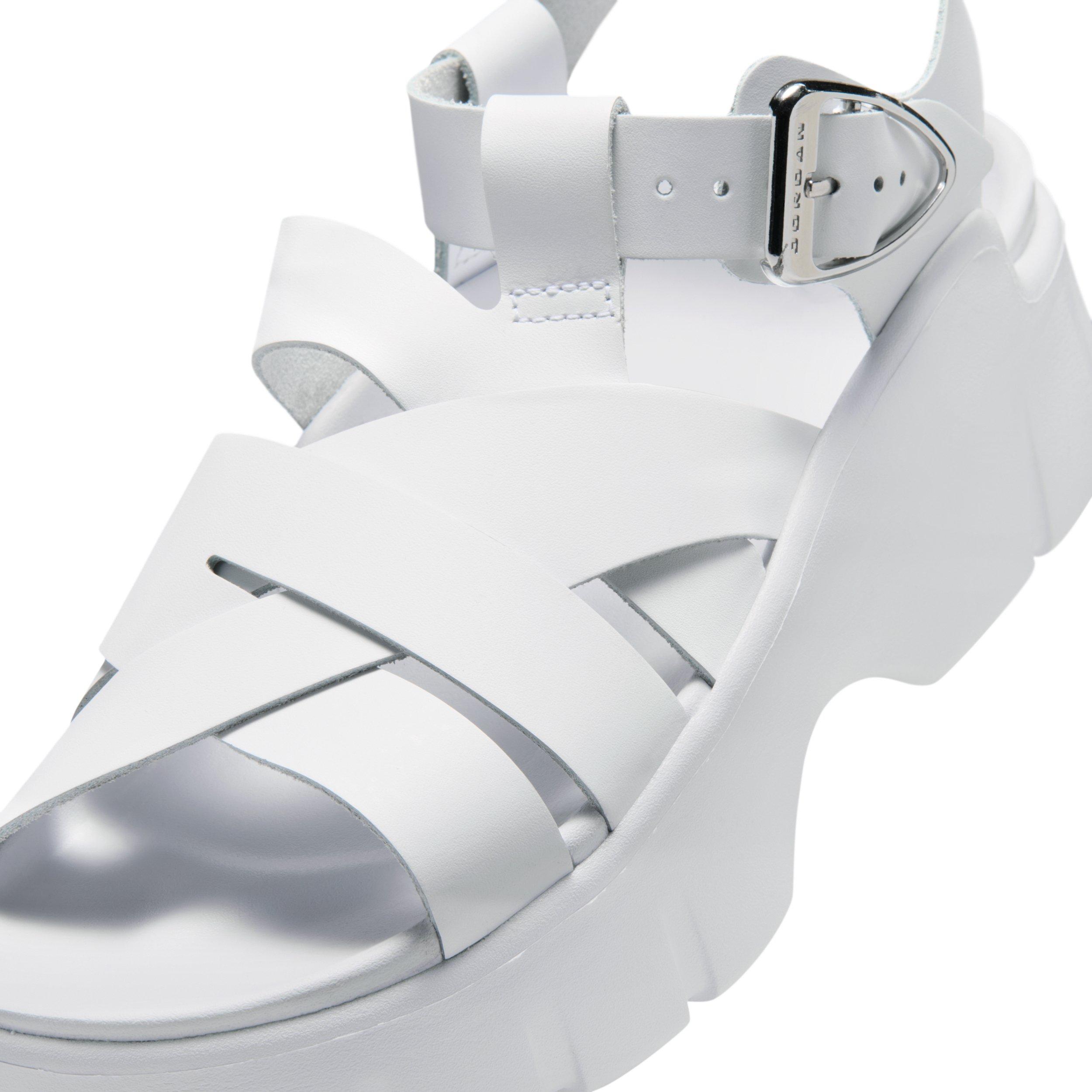 Jordan Willow "White/Metallic Silver" Women's Slide - WHITE/SILVER Thumbnail View 7