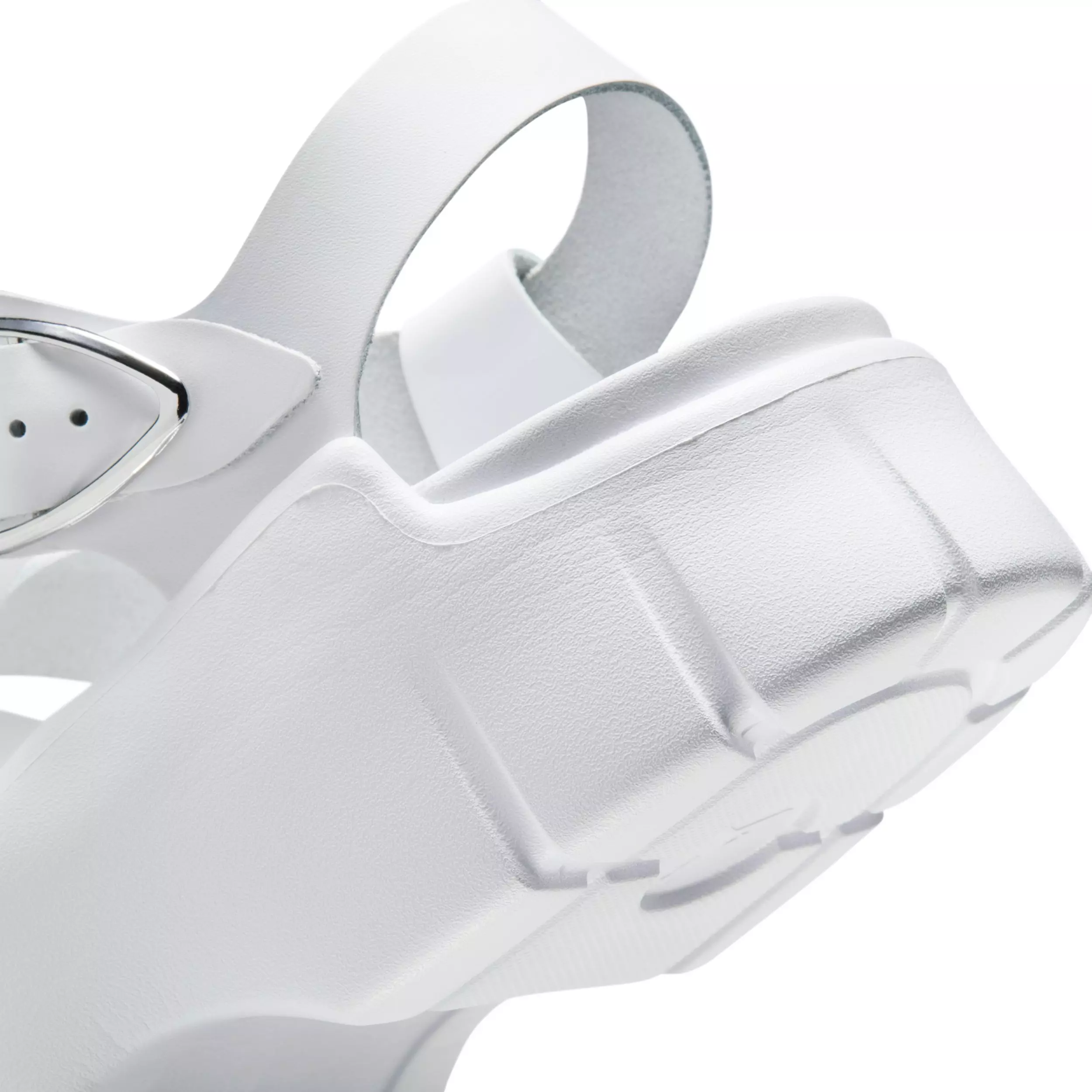 Jordan Willow "White/Metallic Silver" Women's Slide - WHITE/SILVER