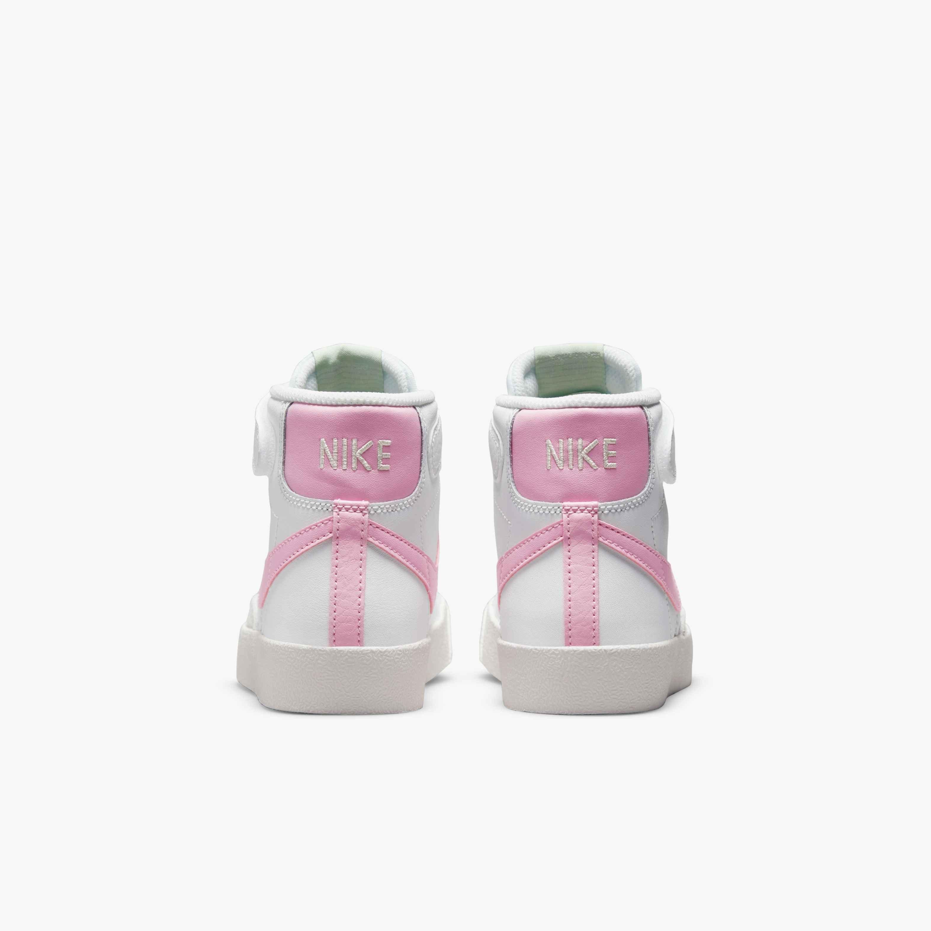 Nike Blazer Mid '77 Preschool Girls' "Summit White/Pink Foam" Shoe