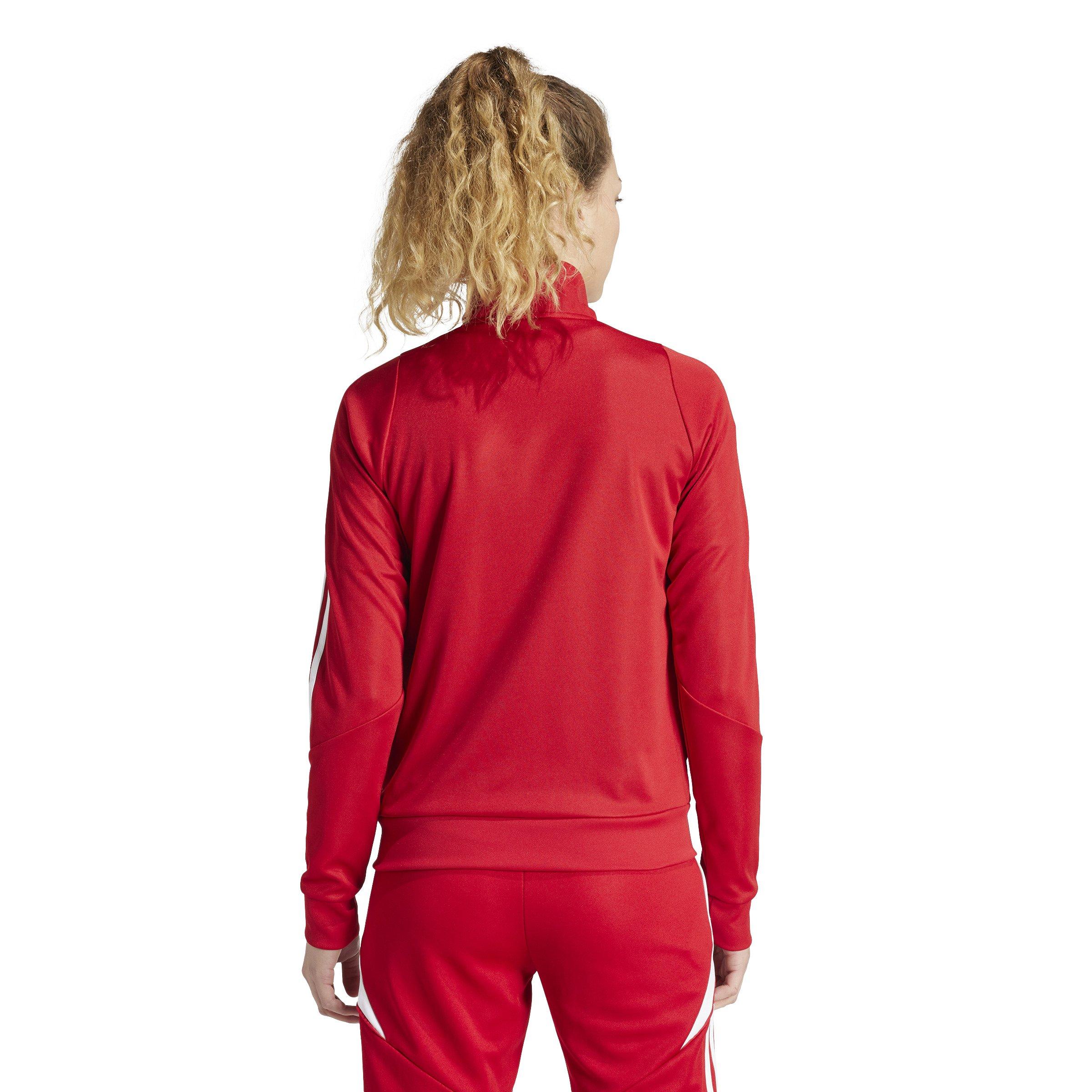 adidas Women's Tiro 24 Soccer Training Track Jacket -Red - RED Thumbnail View 2