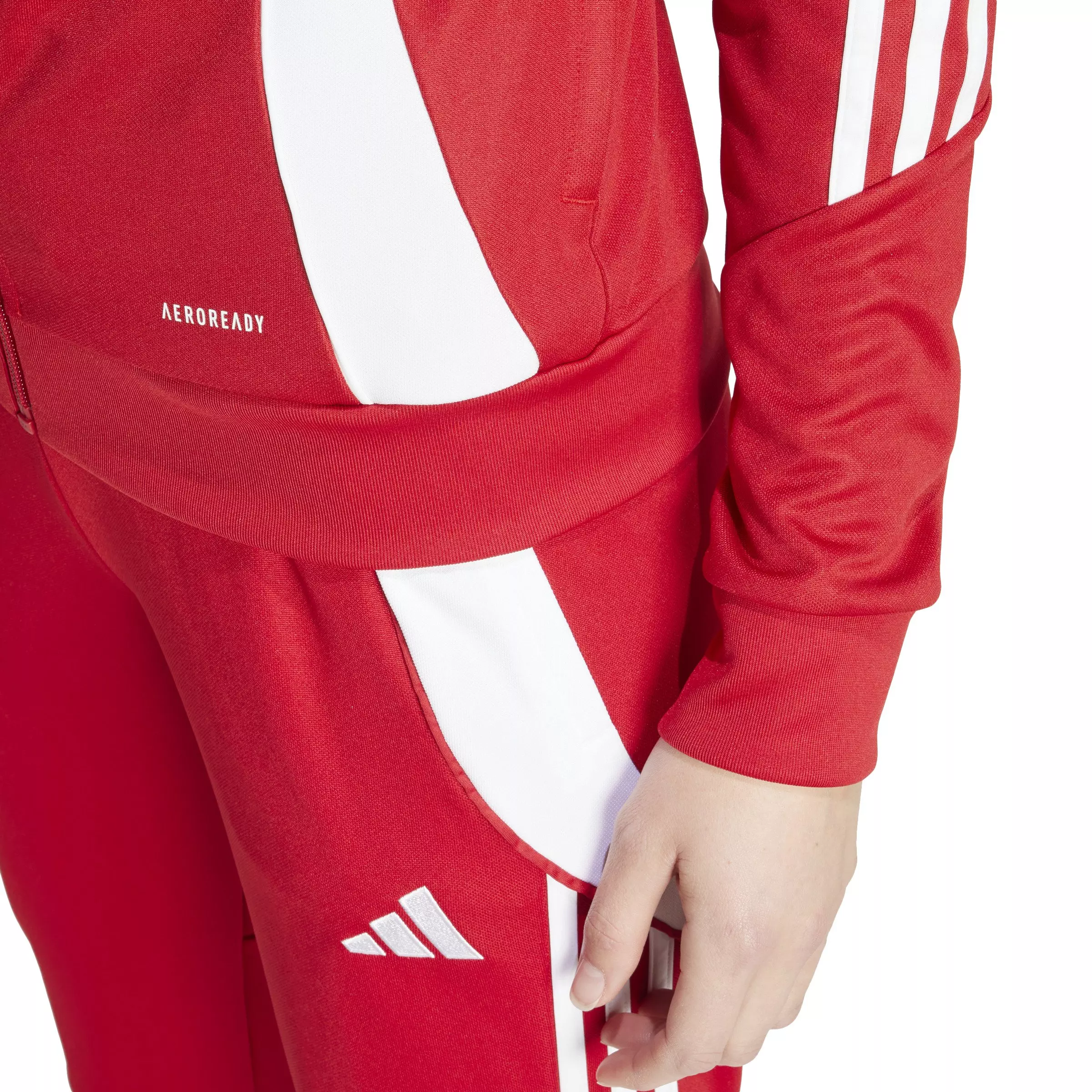 adidas Women's Tiro 24 Soccer Training Track Jacket -Red - RED