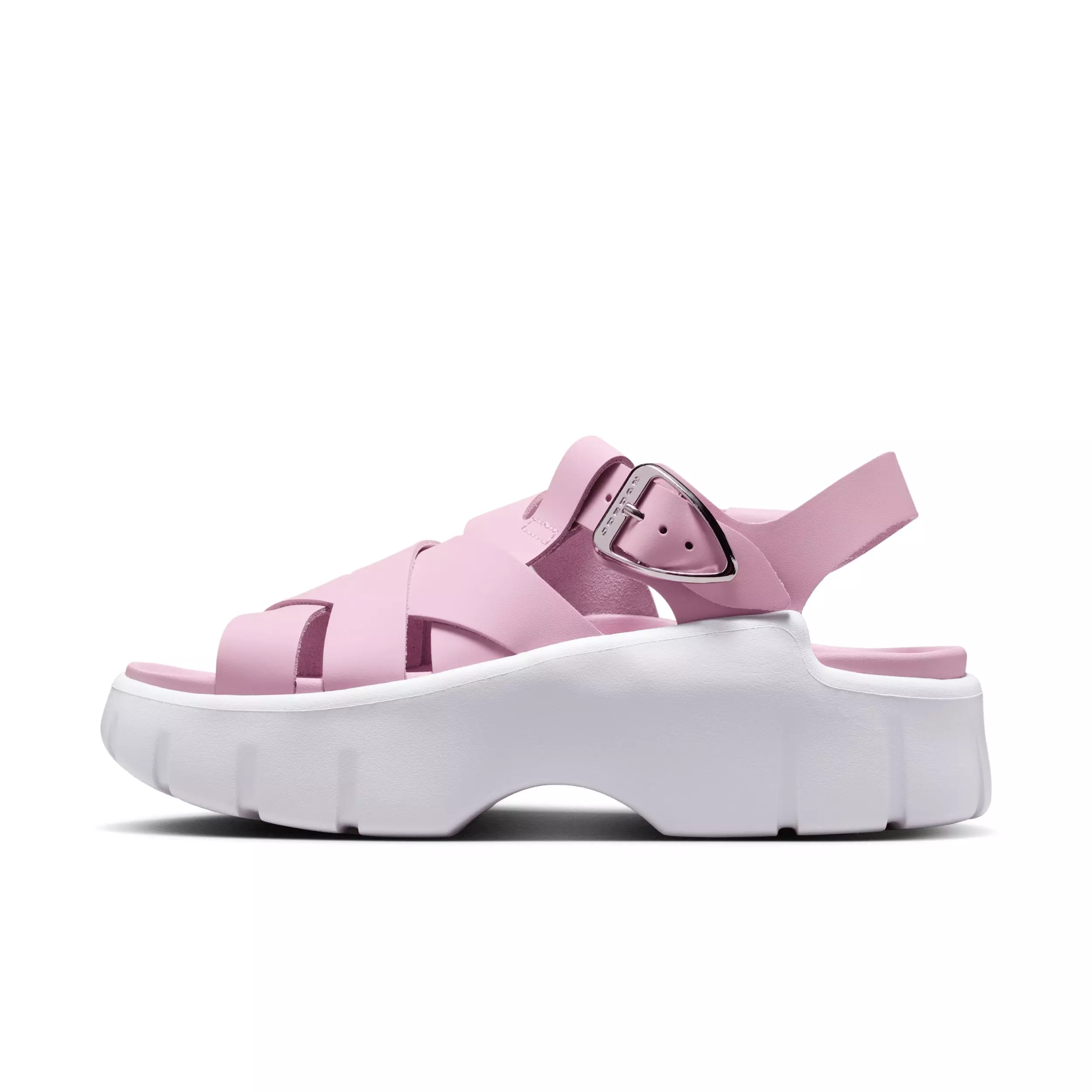 Jordan Willow "Iced Carmine/White/Metallic Silver" Women's Slide - CARMINE/WHITE/SILVER