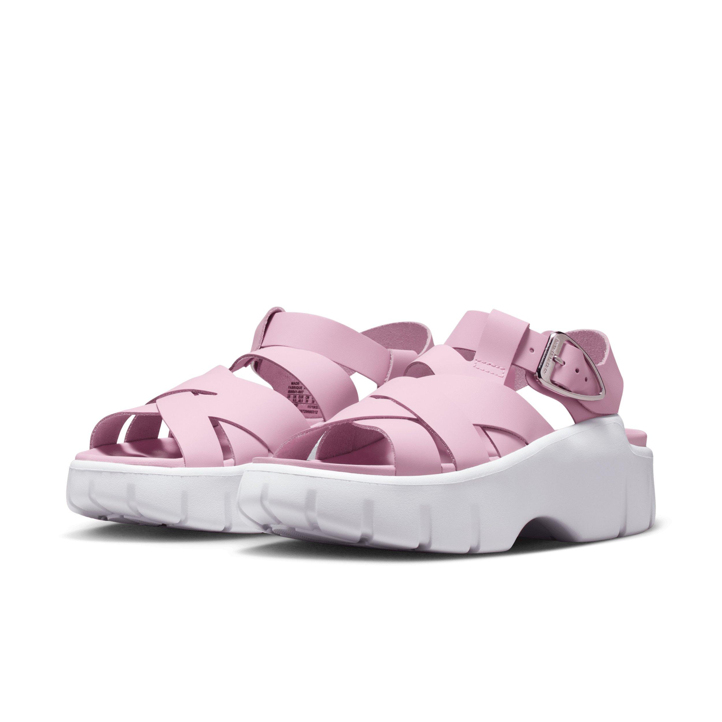 Jordan Willow "Iced Carmine/White/Metallic Silver" Women's Slide - CARMINE/WHITE/SILVER Thumbnail View 3
