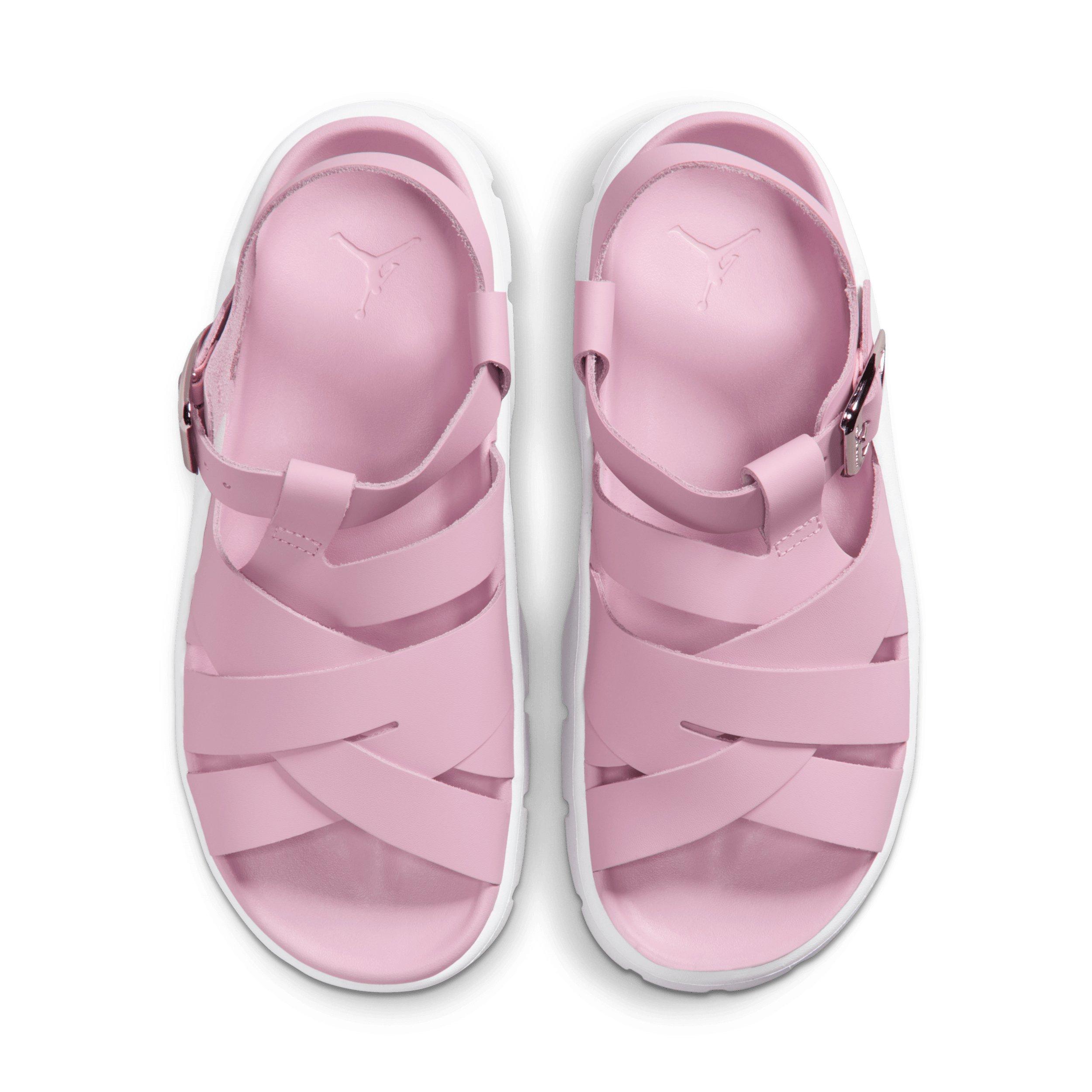 Jordan Willow "Iced Carmine/White/Metallic Silver" Women's Slide - CARMINE/WHITE/SILVER Thumbnail View 4