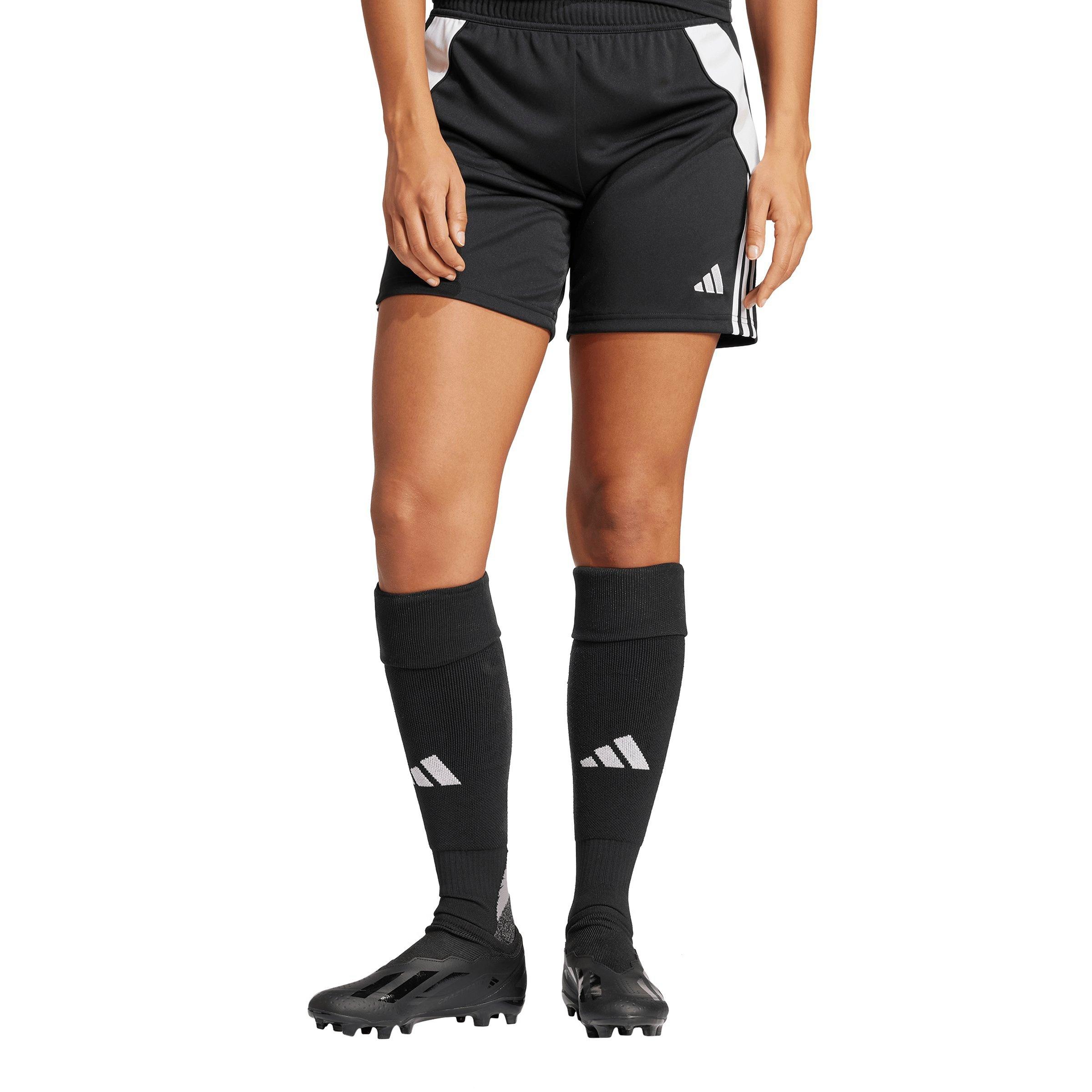 adidas Women's Tiro24 AEROREADY 1/4 Soccer Shorts - Black - BLACK Thumbnail View 1
