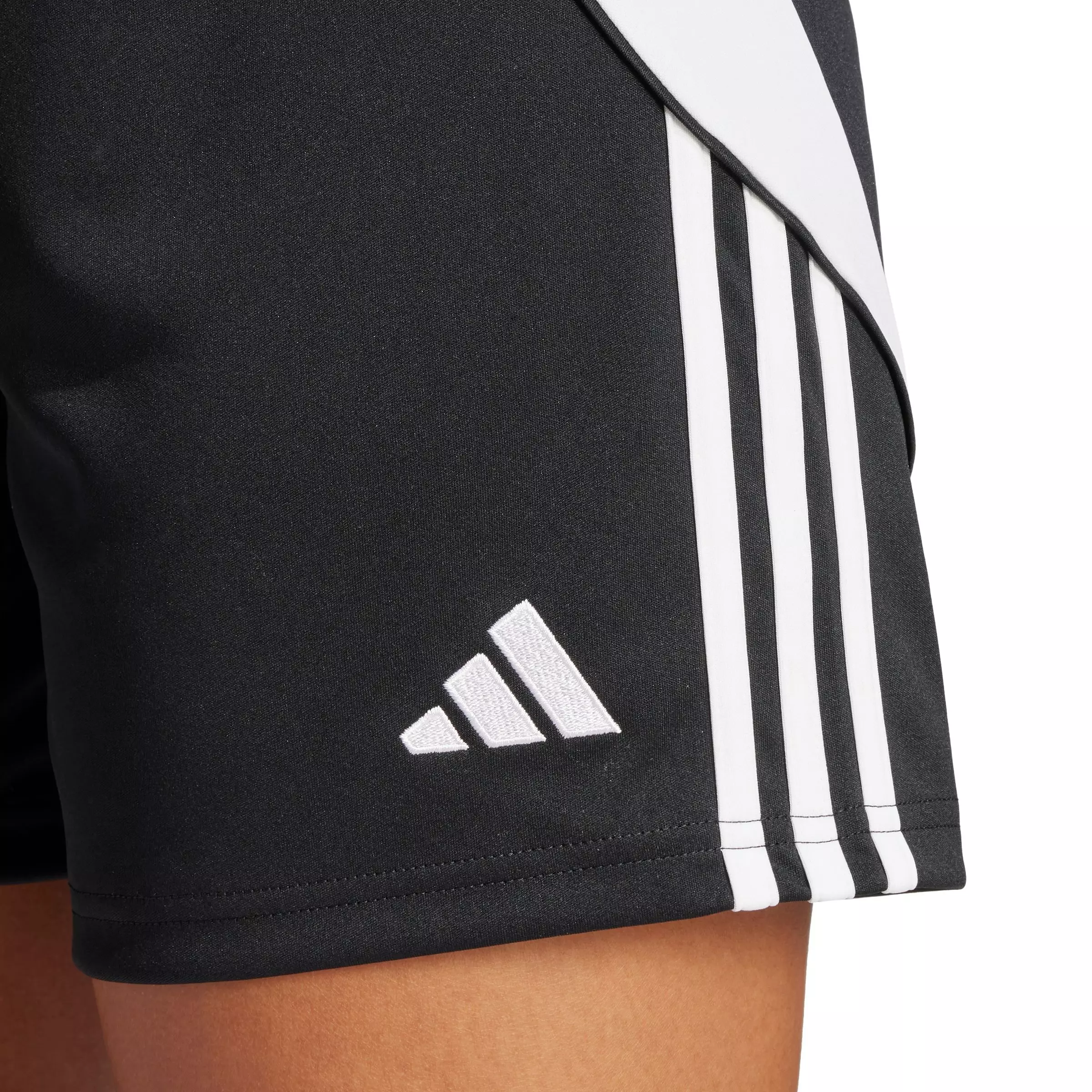 adidas Women's Tiro24 AEROREADY 1/4 Soccer Shorts - Black - BLACK