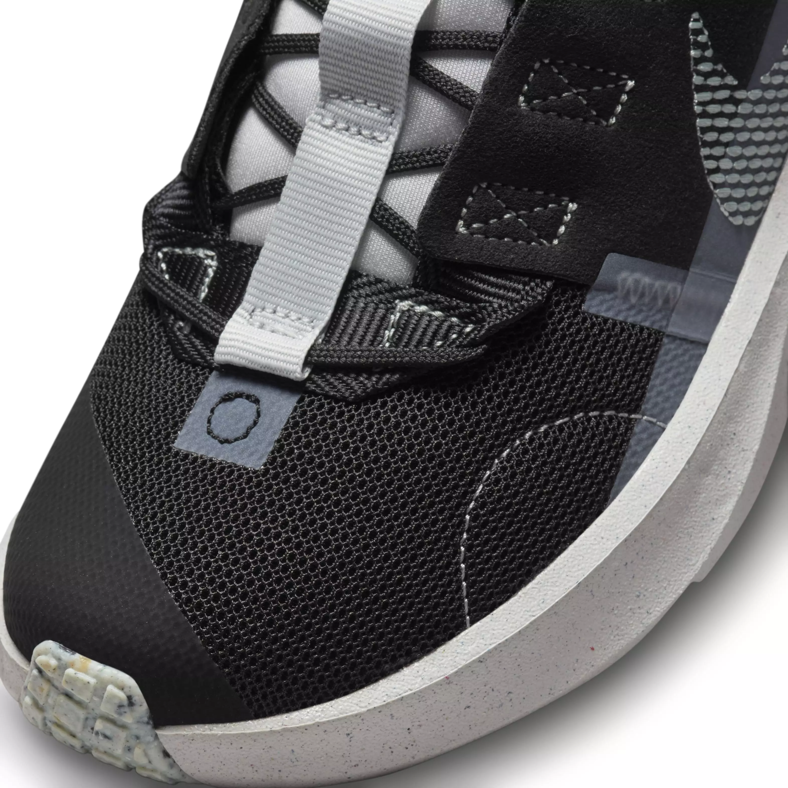 Nike Crater Impact "Black/Barely Green/Football Grey/Sail" Grade School Boys' Shoe - BLACK/GREEN/GREY/SAIL