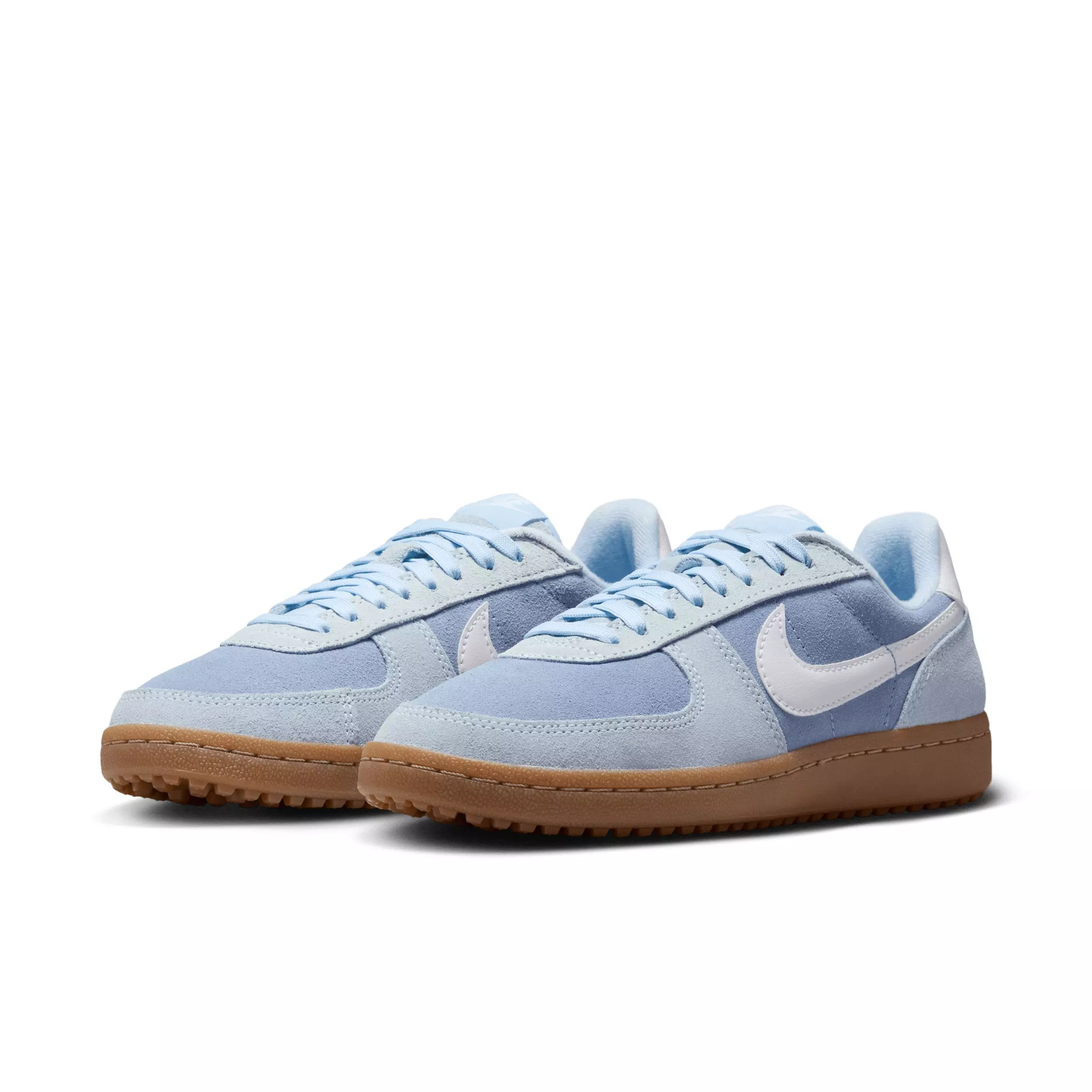 Nike Field General "Hydrogen Blue/White/Gum Dark Brown/Indigo Fog" Women's Shoe - BLUE/WHITE/DK BROWN/INDIGO