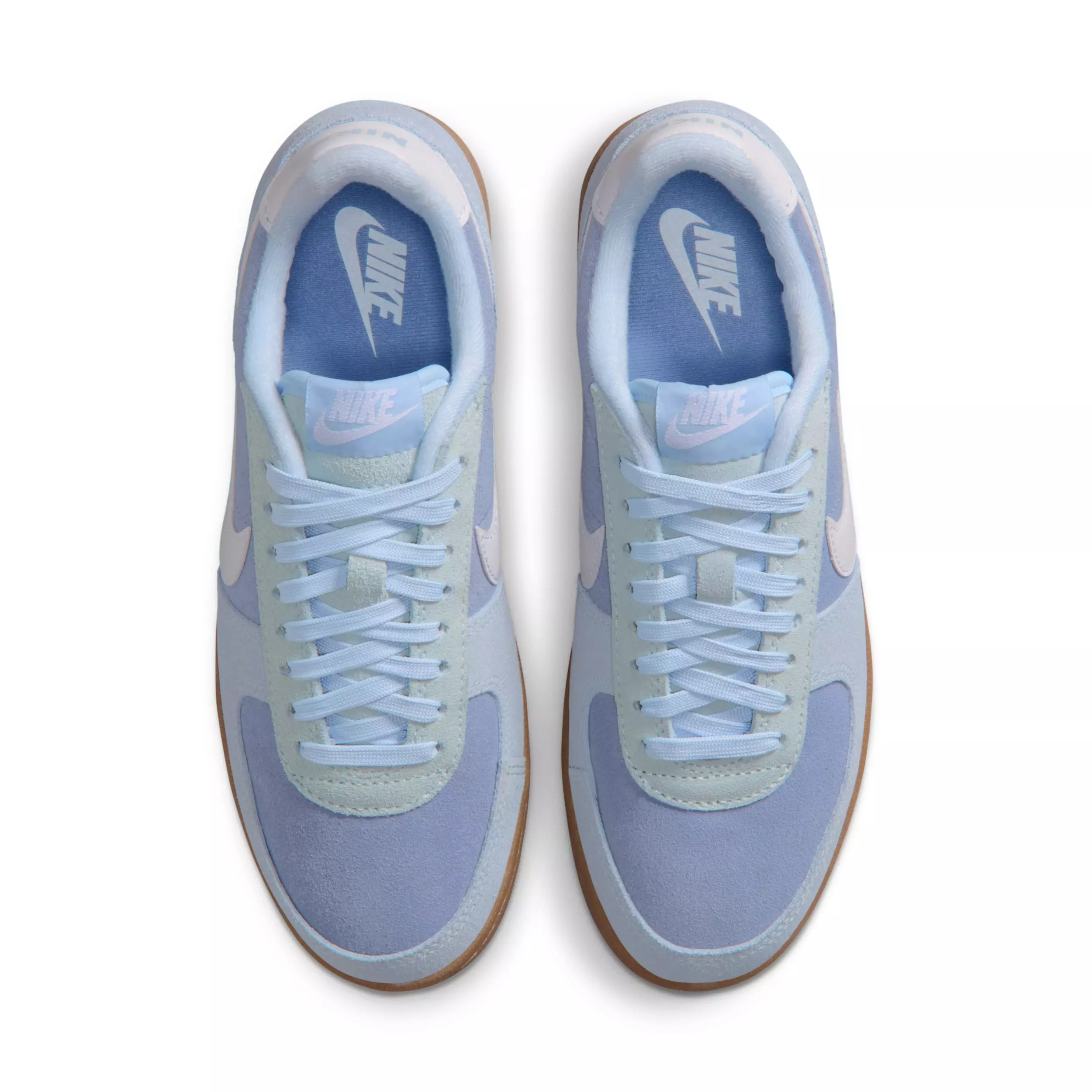 Nike Field General "Hydrogen Blue/White/Gum Dark Brown/Indigo Fog" Women's Shoe - BLUE/WHITE/DK BROWN/INDIGO