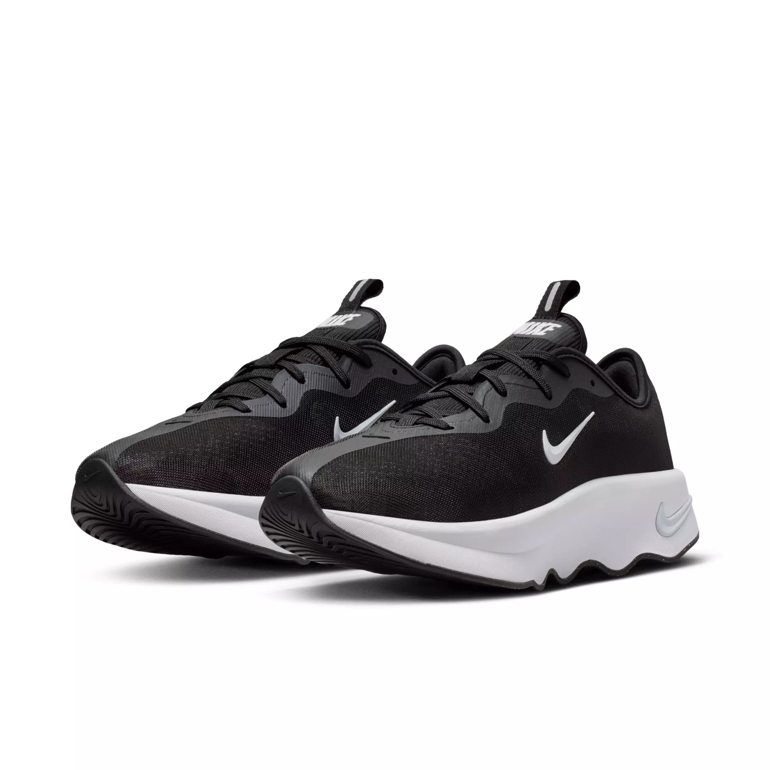 Nike Motiva 2 "Black/Pure Platinum/White" Women's Walking Shoe - BLACK/PLATINUM/WHITE