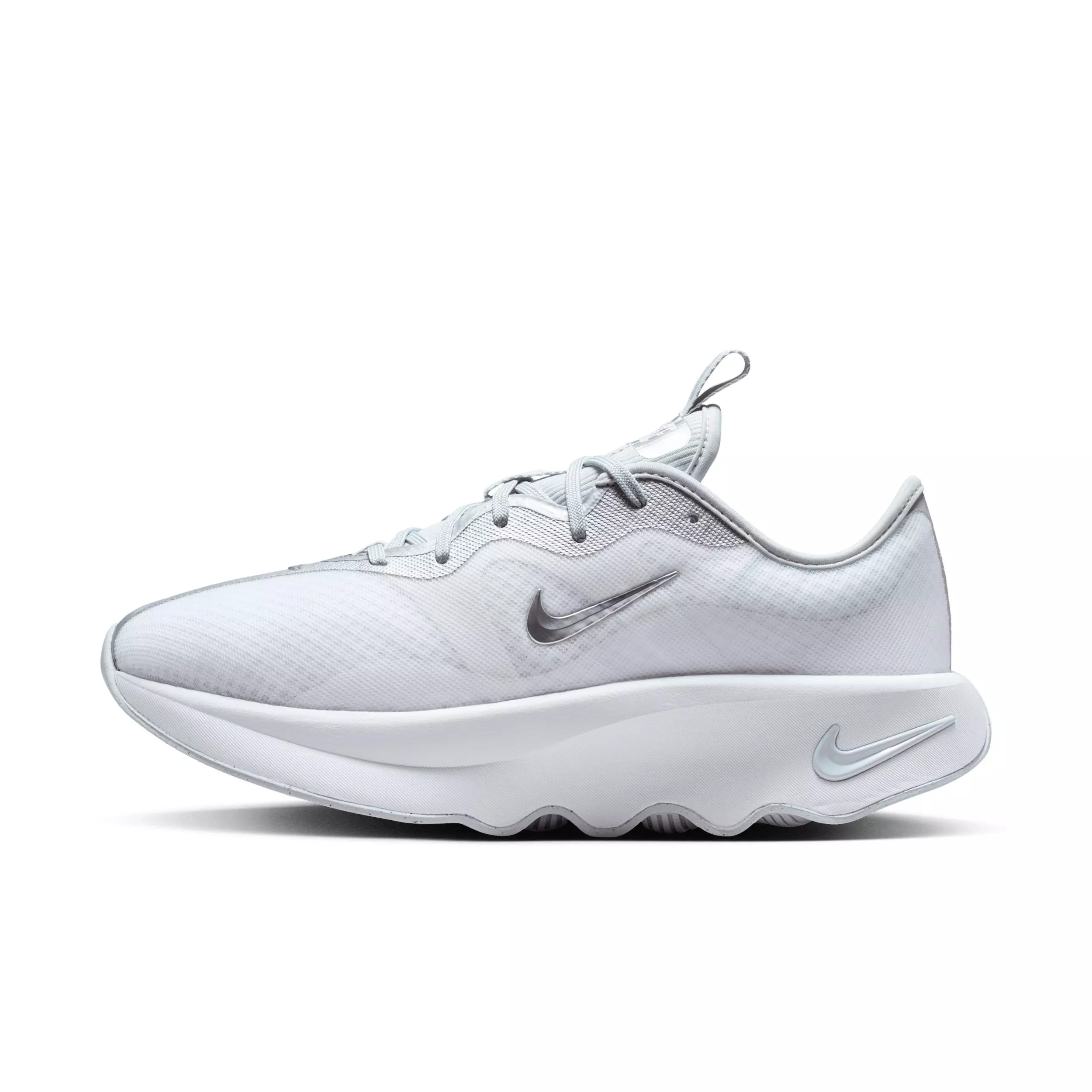 Nike Motiva 2 "White/Pure Platinum/Metallic Silver" Women's Walking Shoe - WHITE/PLATINUM/SILVER