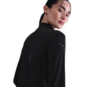 Nike Women's Swift Dri-FIT Full-Zip Mid-Layer Running Jacket -Black