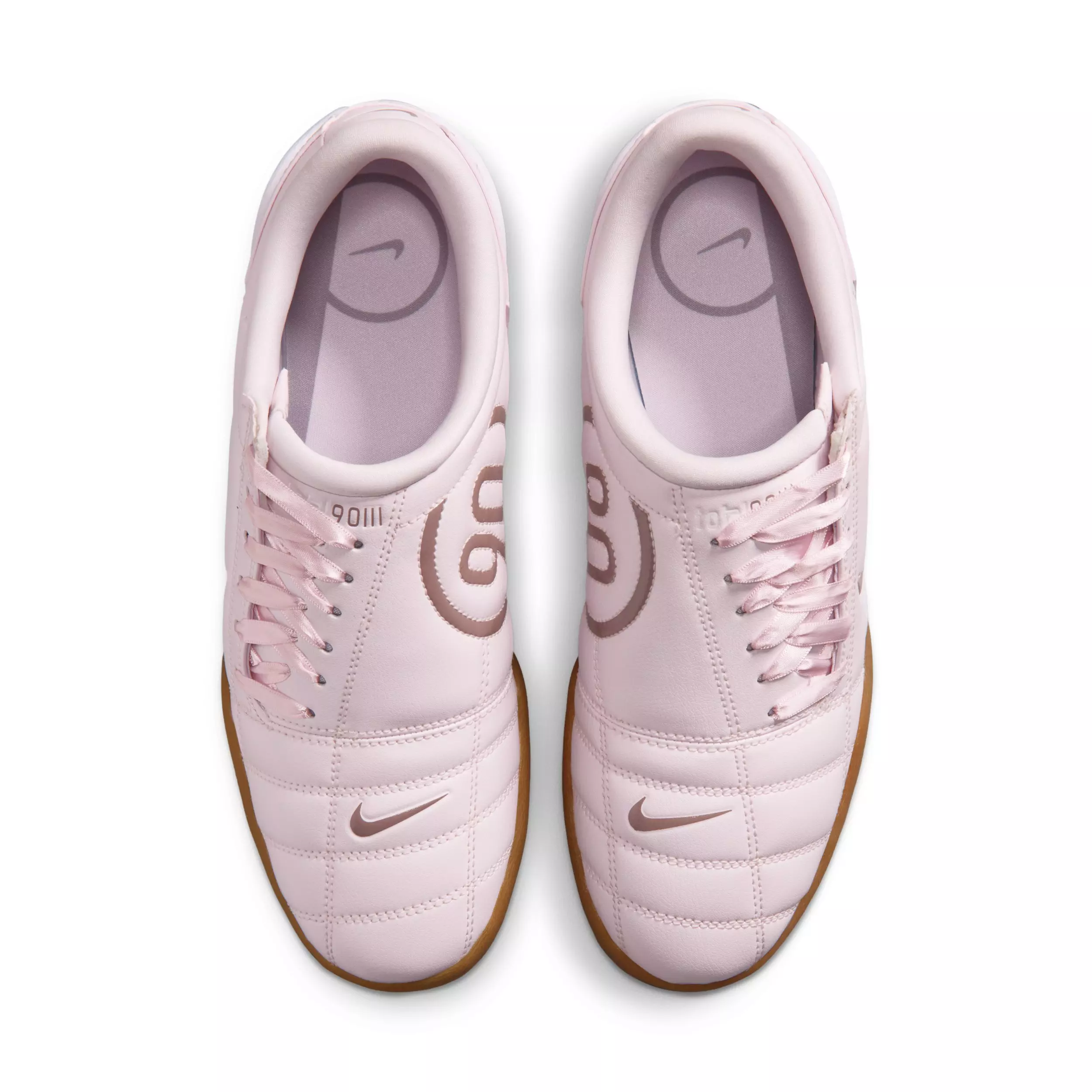 Nike Total 90 "Pearl Pink/White/Gum Medium Brown/Light Violet Ore" Women's Shoe - PINK/WHITE/MD BROWN/LT VIOLET
