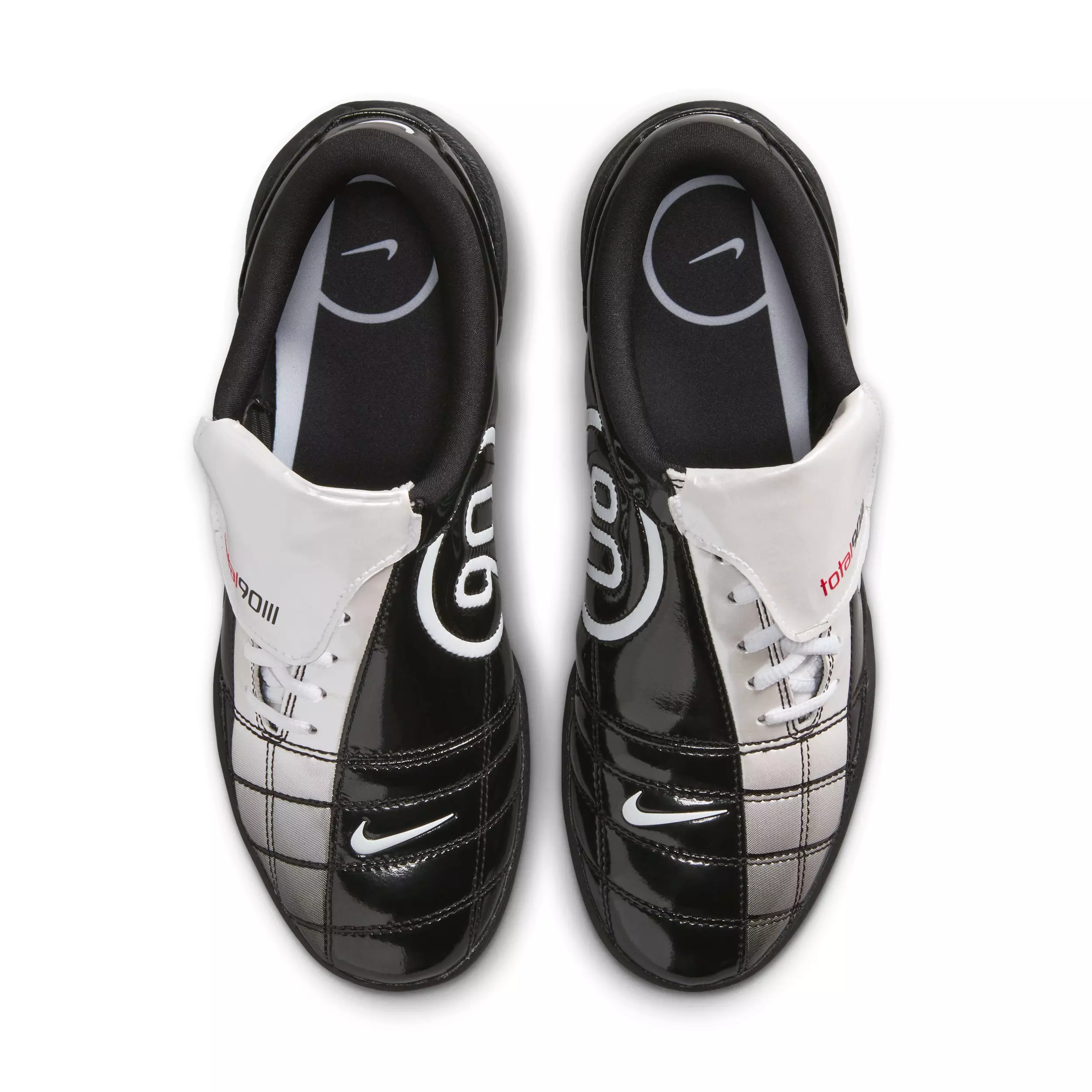 Nike Total 90 SE "Black/University Red/White" Women's Shoe - BLACK/RED/WHITE