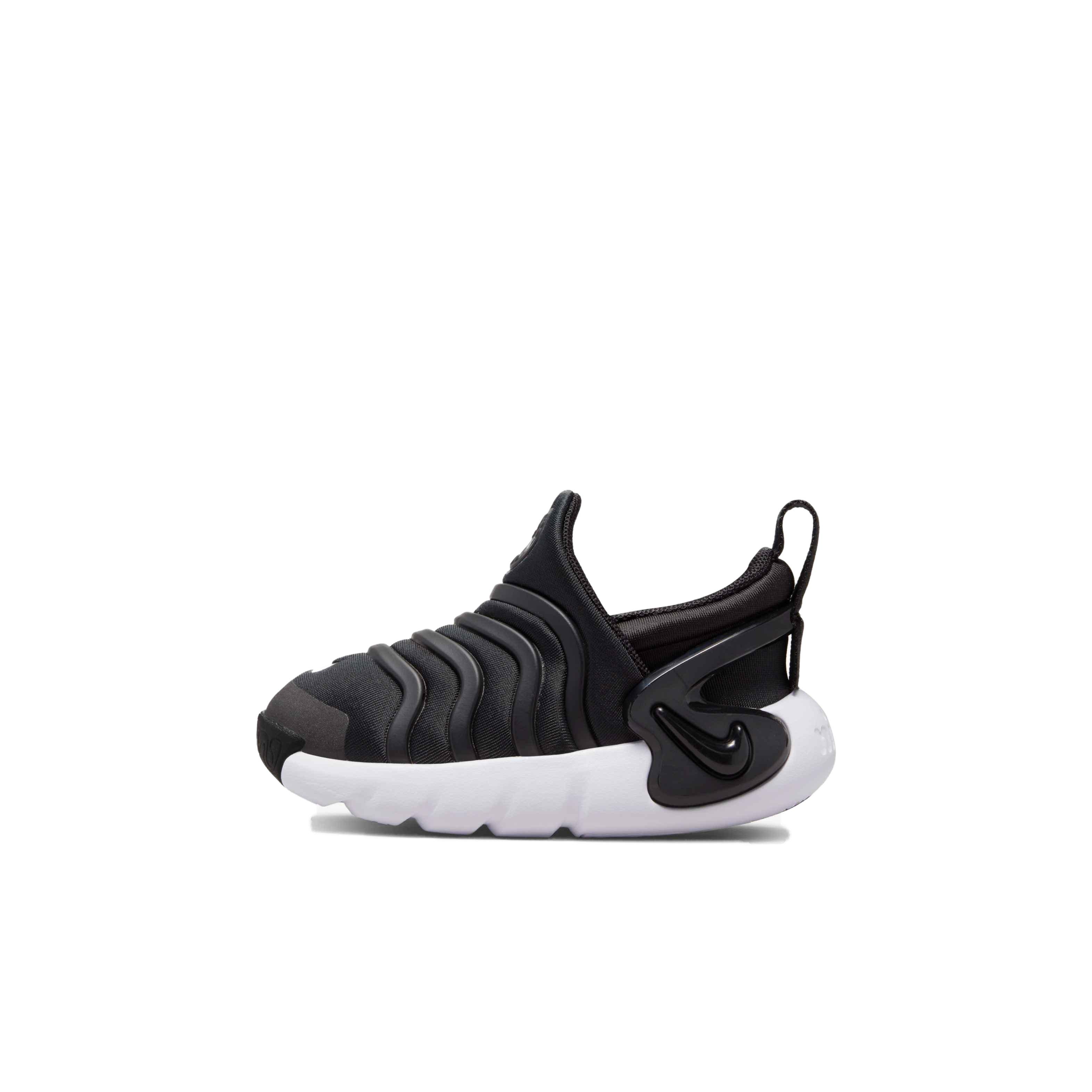 Nike Dynamo Go "Black/White" Toddler Kids' Shoe - BLACK Thumbnail View 2