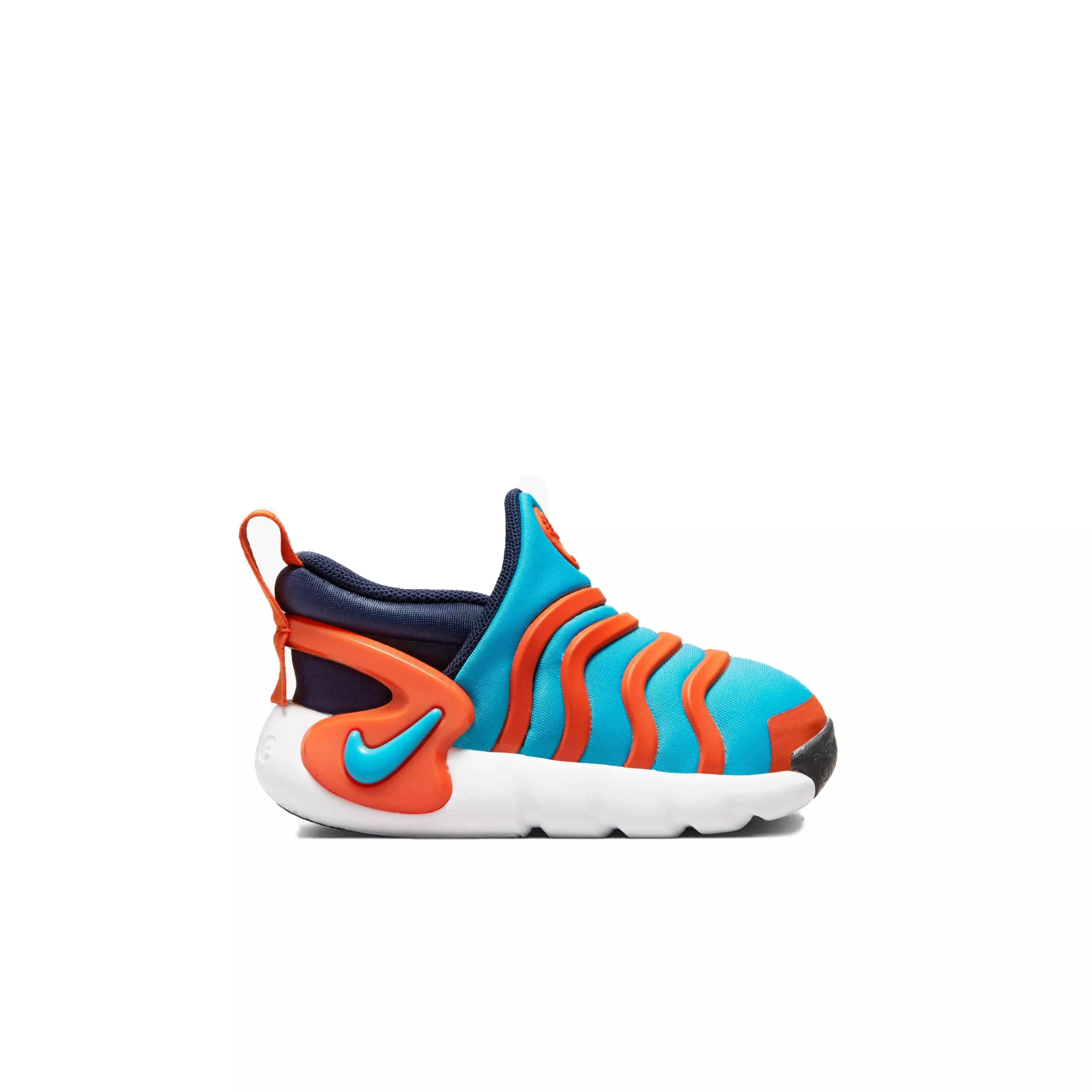 Nike Dynamo Go "Laser Blue/Safety Orange/Midnight Navy" Toddler Boys' Shoe - BLUE