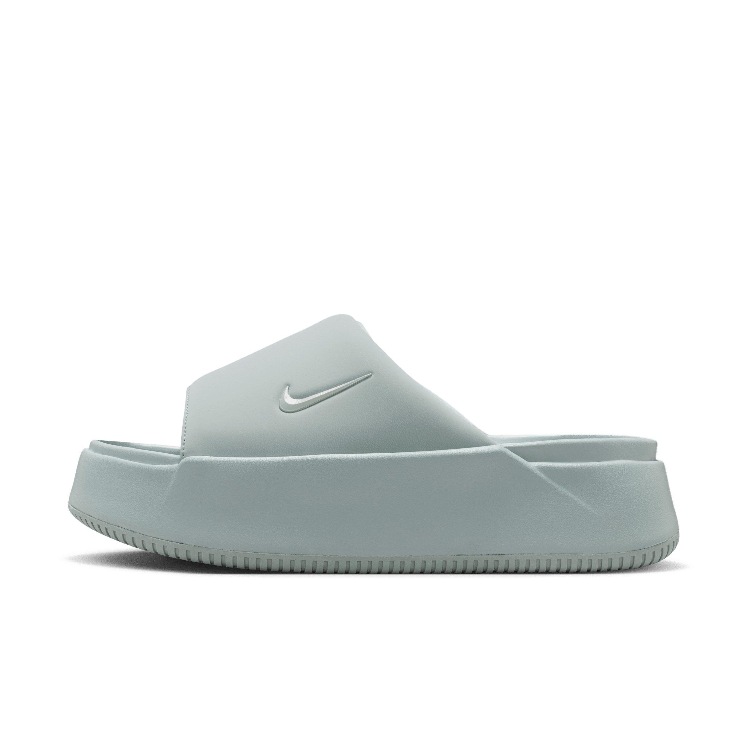 Nike Calm Elevation "Light Pumice/Light Pumice" Women's Slide - LT PUMICE/LT PUMICE Thumbnail View 2