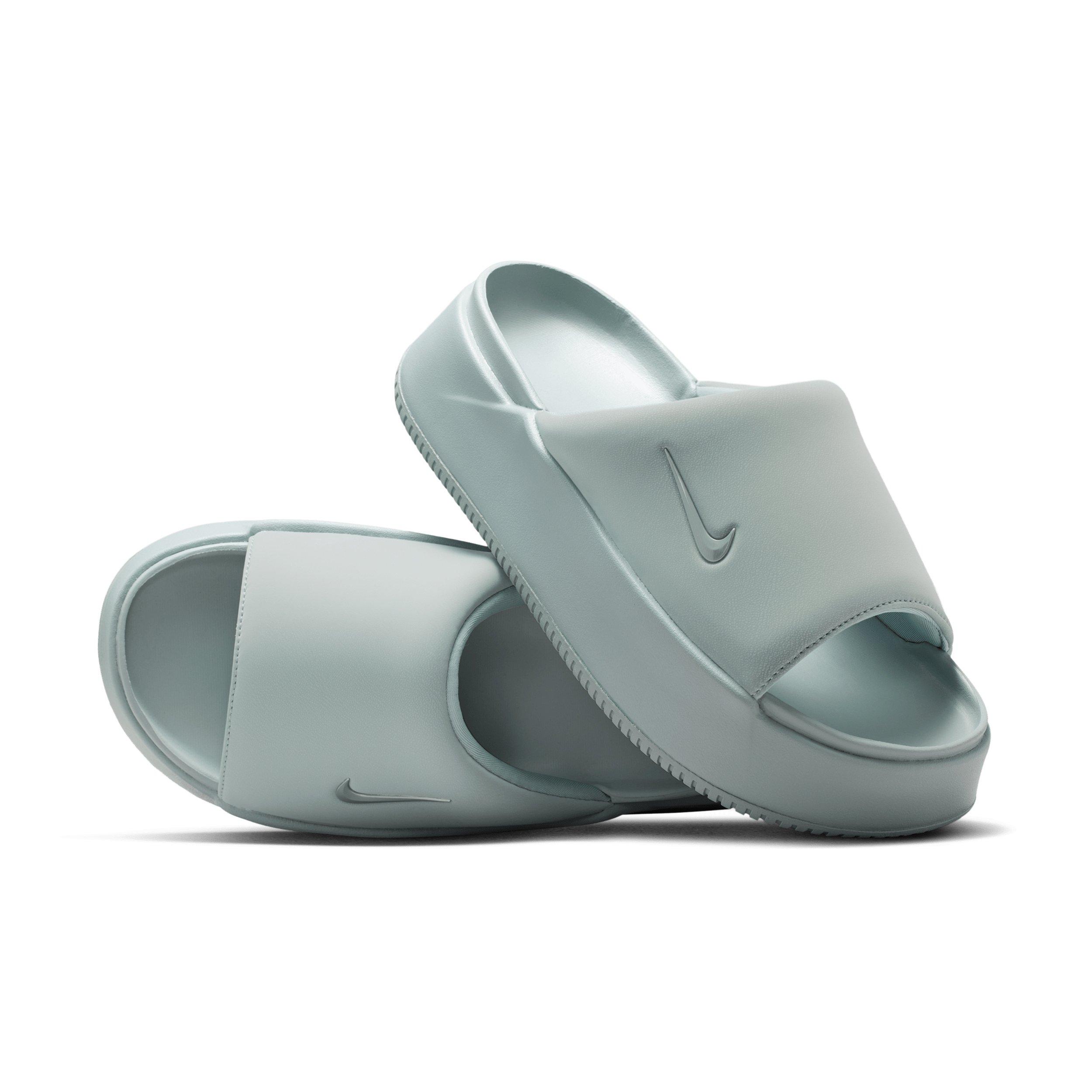 Nike Calm Elevation "Light Pumice/Light Pumice" Women's Slide - LT PUMICE/LT PUMICE Thumbnail View 3