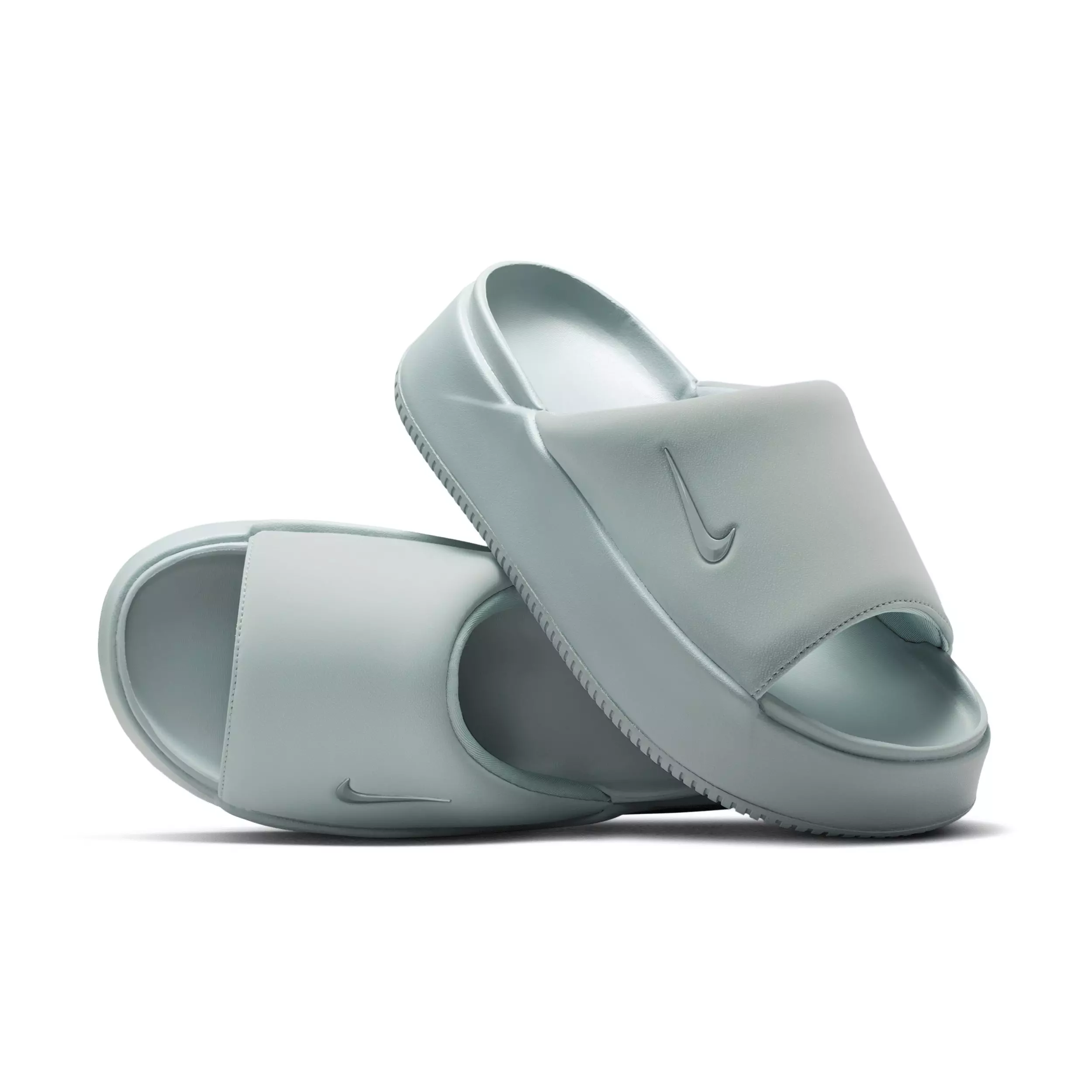 Nike Calm Elevation "Light Pumice/Light Pumice" Women's Slide - LT PUMICE/LT PUMICE