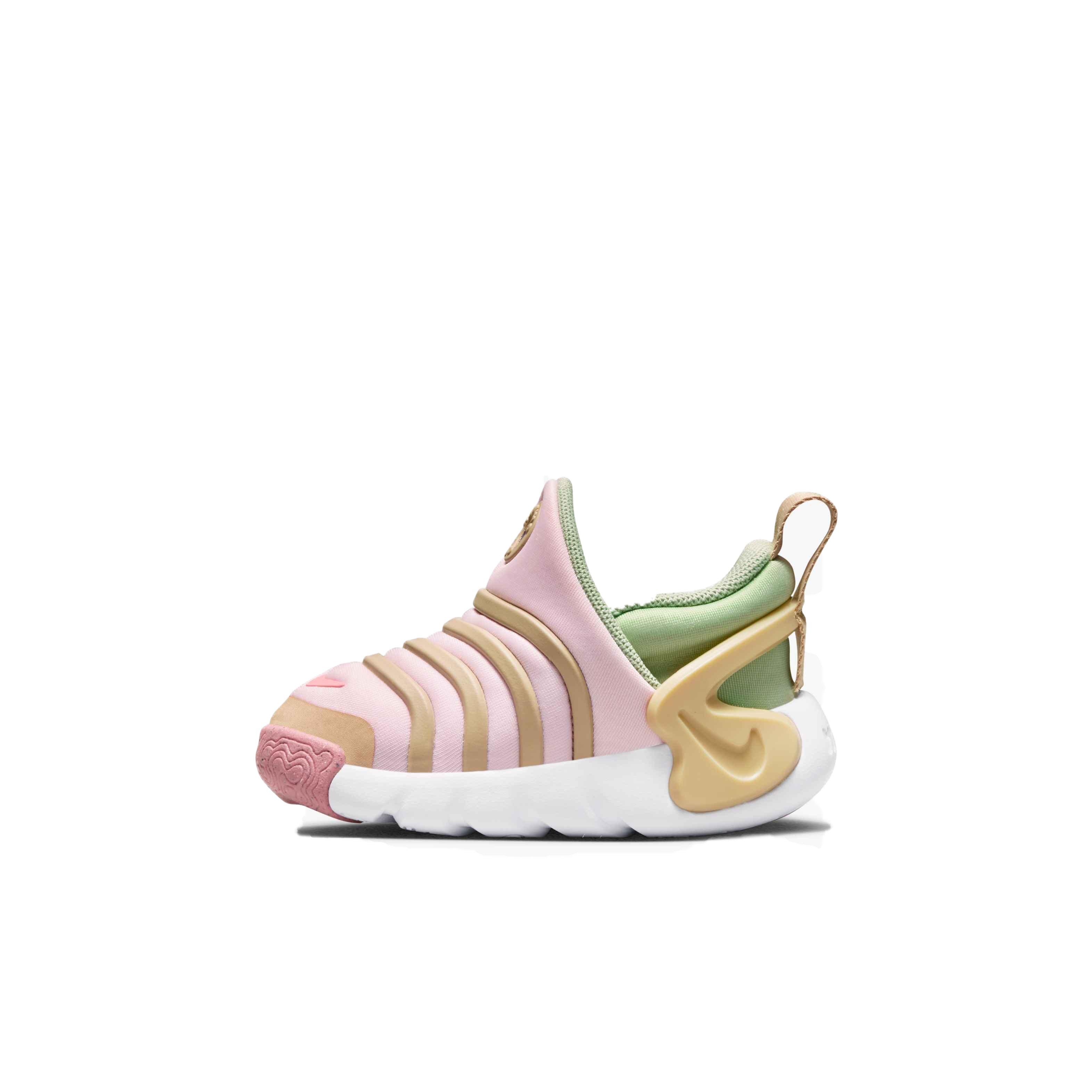 Nike Dynamo Go Toddler Girls' "Pink Foam/Sesame/Honeydew" Shoe
