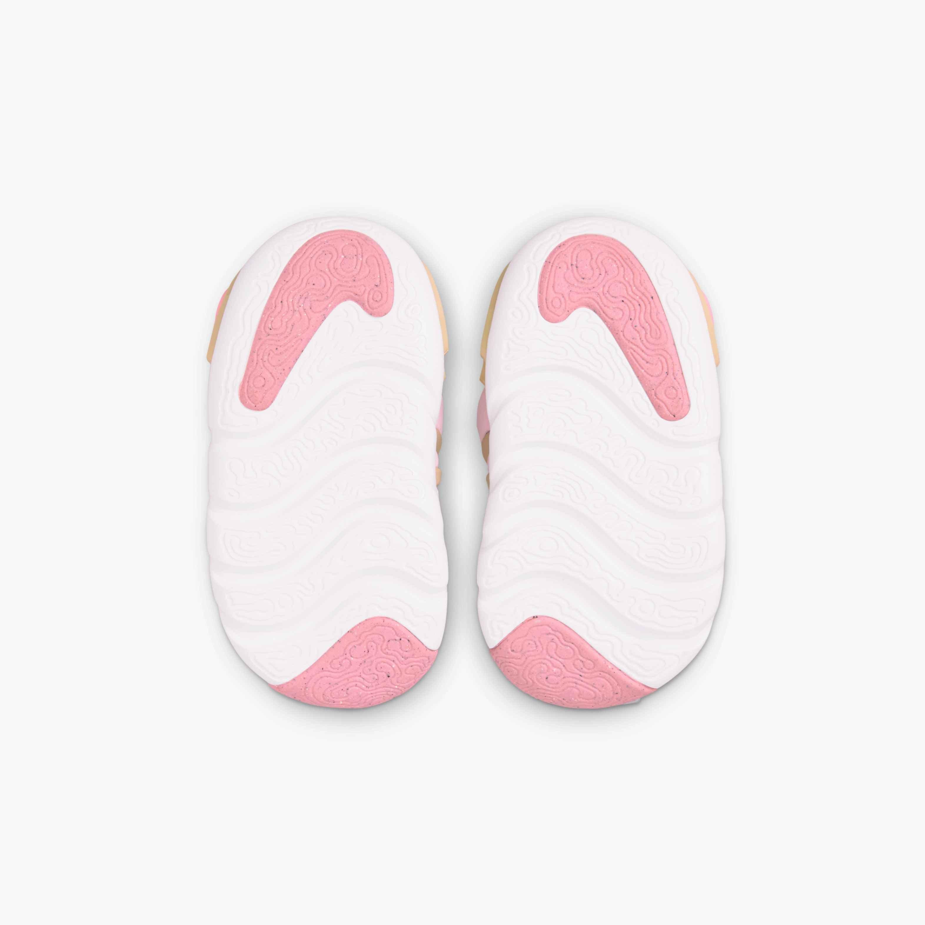 Nike Dynamo Go Toddler Girls' "Pink Foam/Sesame/Honeydew" Shoe