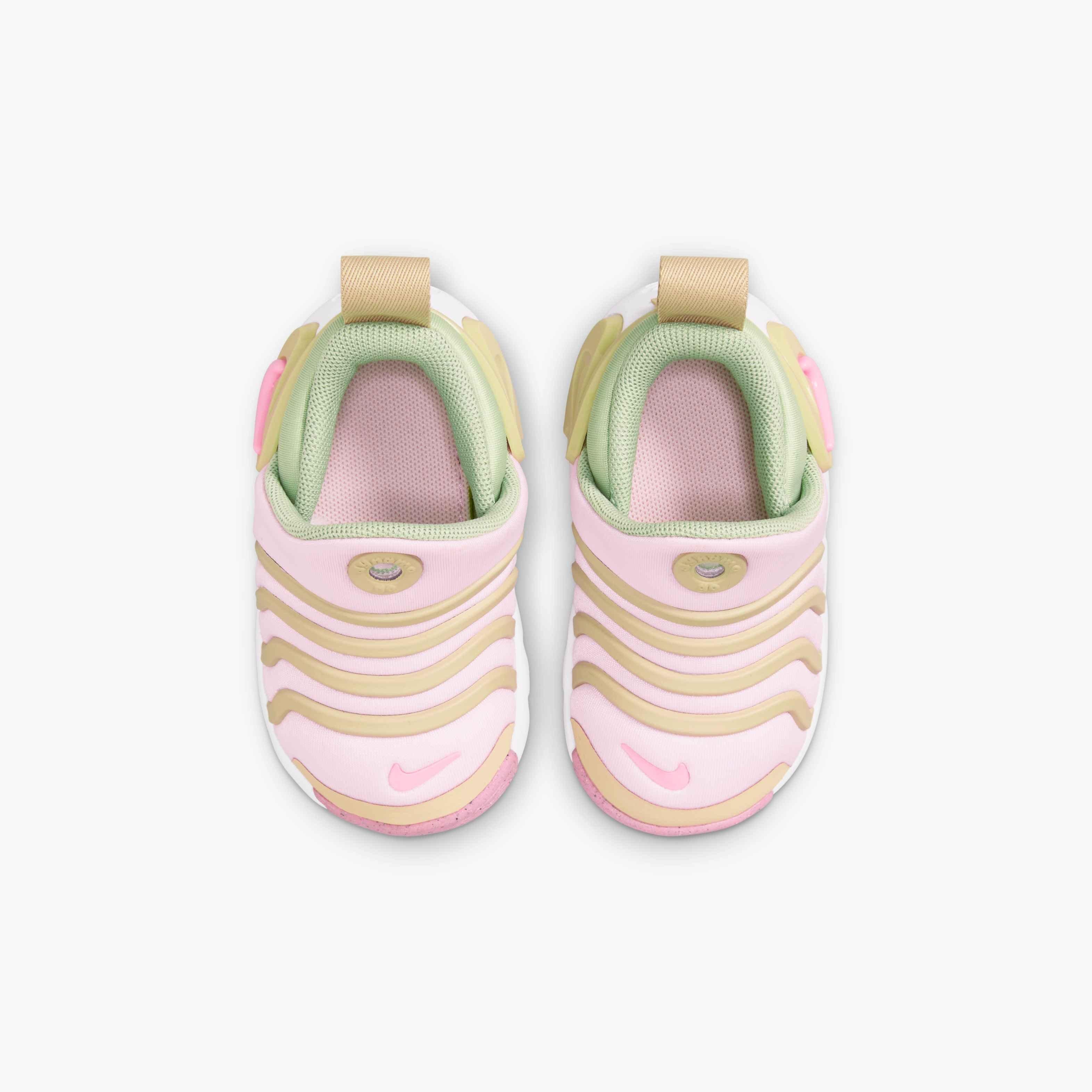 Nike Dynamo Go Toddler Girls' "Pink Foam/Sesame/Honeydew" Shoe