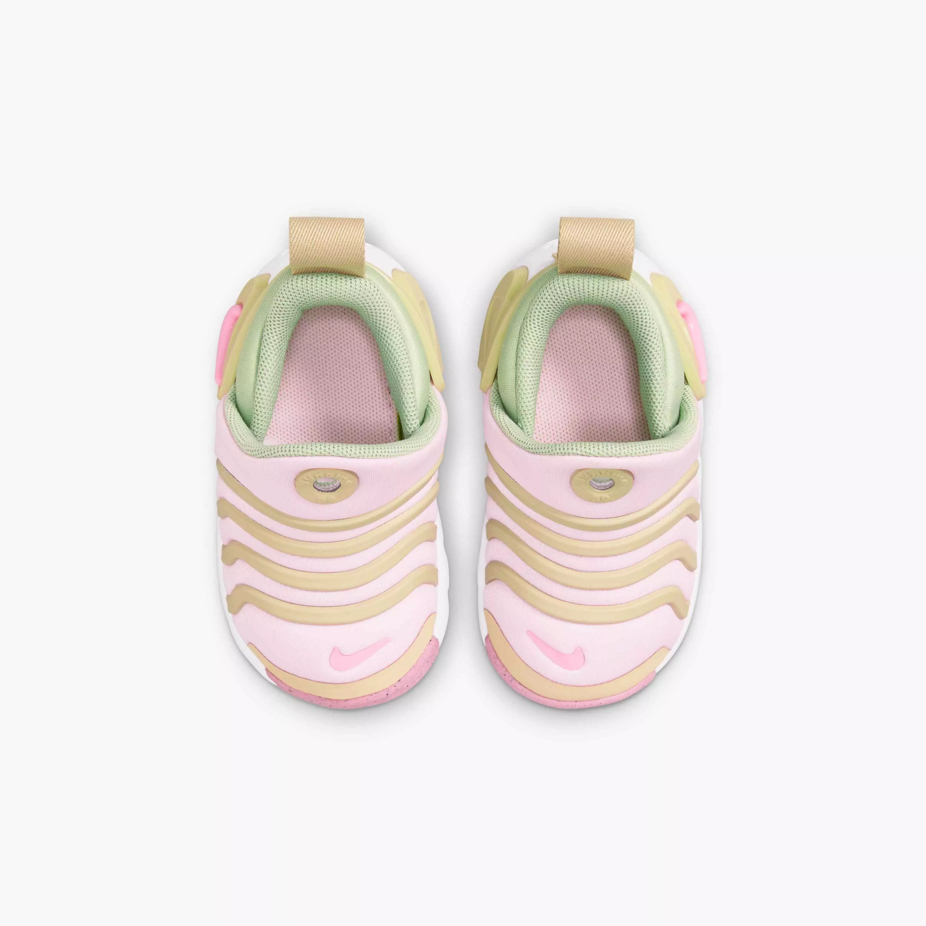 Nike Dynamo Go "Pink Foam/Sesame/Honeydew" Toddler Girls' Shoe - PINK