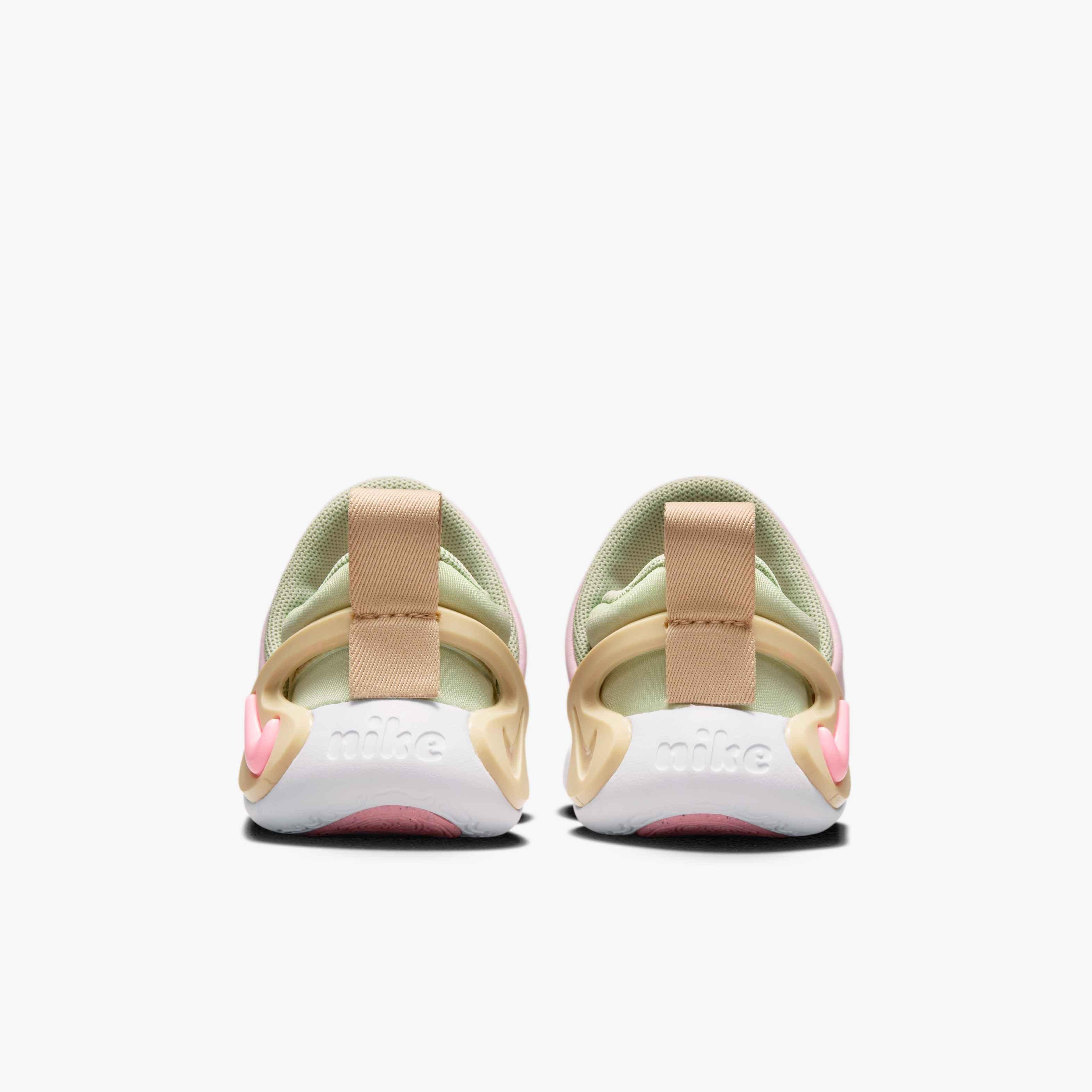 Nike Dynamo Go Toddler Girls' "Pink Foam/Sesame/Honeydew" Shoe