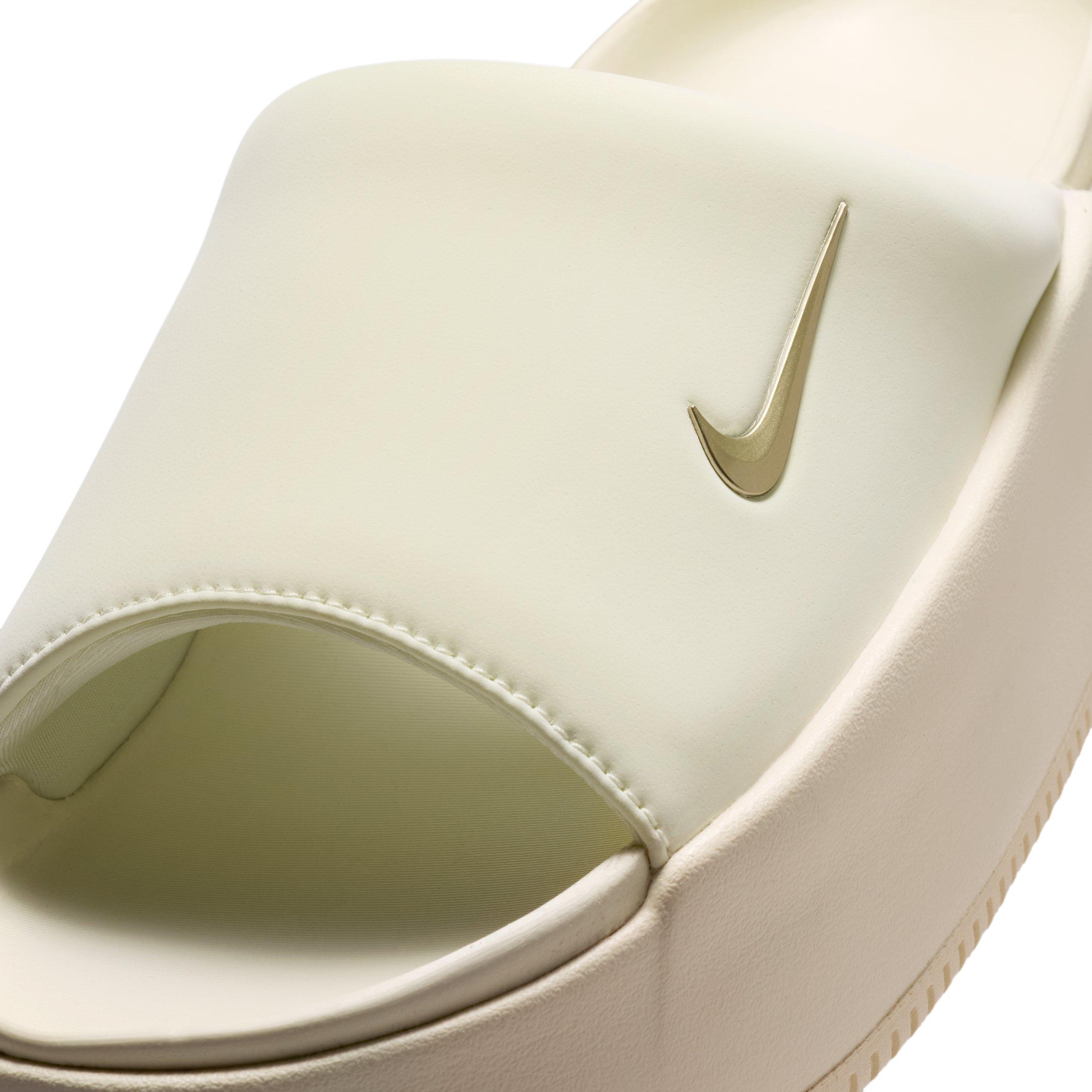 Nike Calm Elevation "Coconut Milk/Coconut Milk" Women's Slide - MILK/MILK Thumbnail View 6