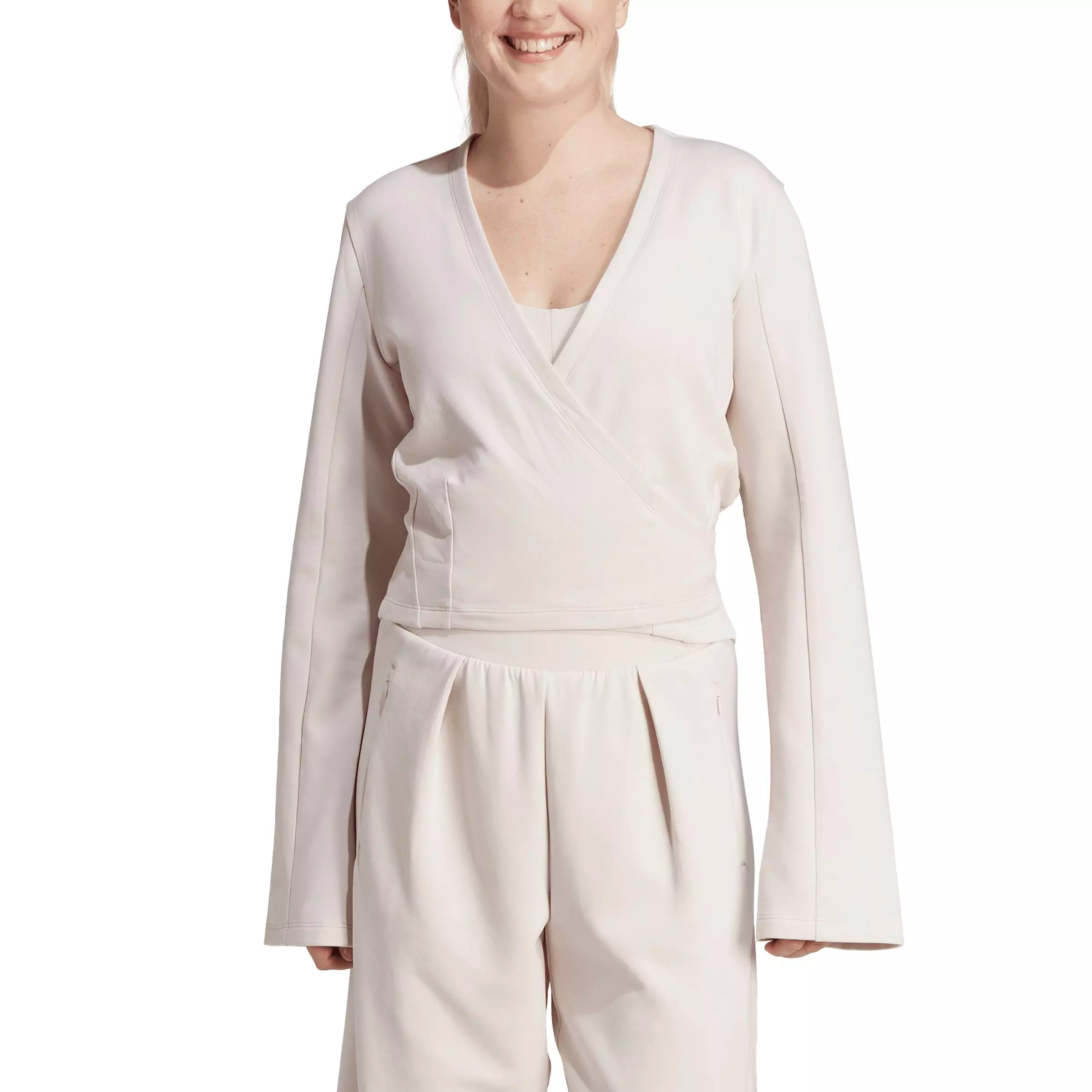 adidas Women's Yoga Cover-Up - MAUVE