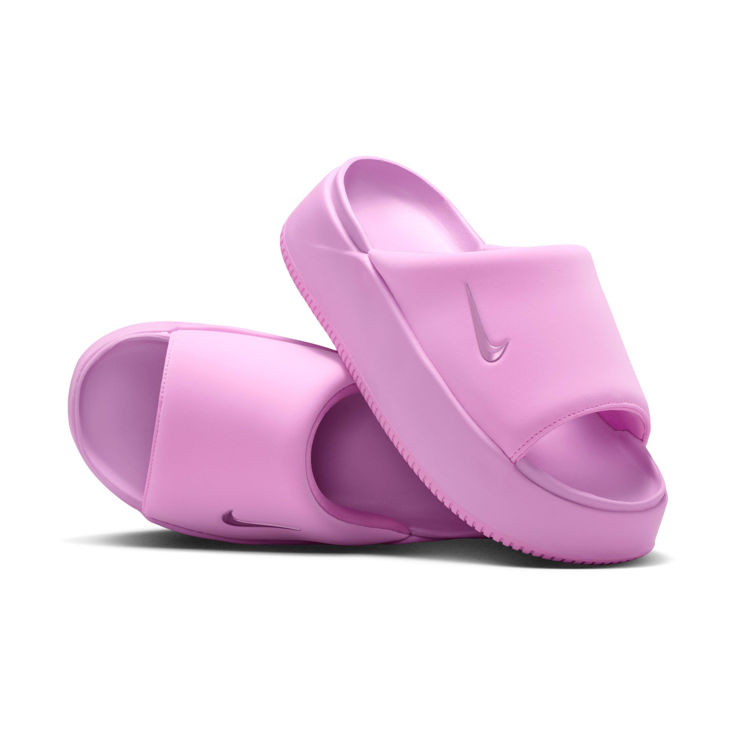 Nike Calm Elevation "Light Magenta/Light Magenta" Women's Slide - LT MAGENTA/LT MAGENTA Thumbnail View 3