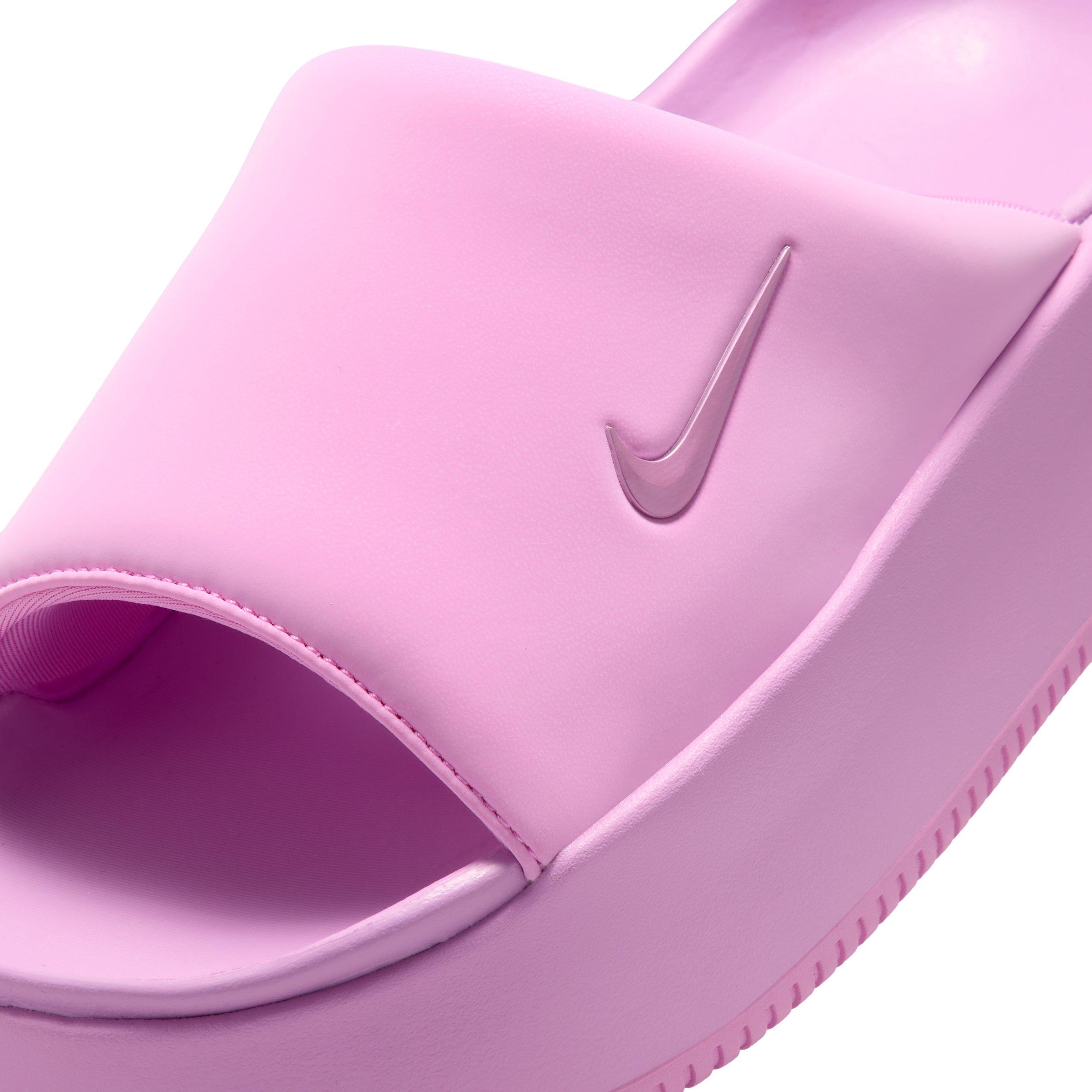Nike Calm Elevation "Light Magenta/Light Magenta" Women's Slide - LT MAGENTA/LT MAGENTA Thumbnail View 6