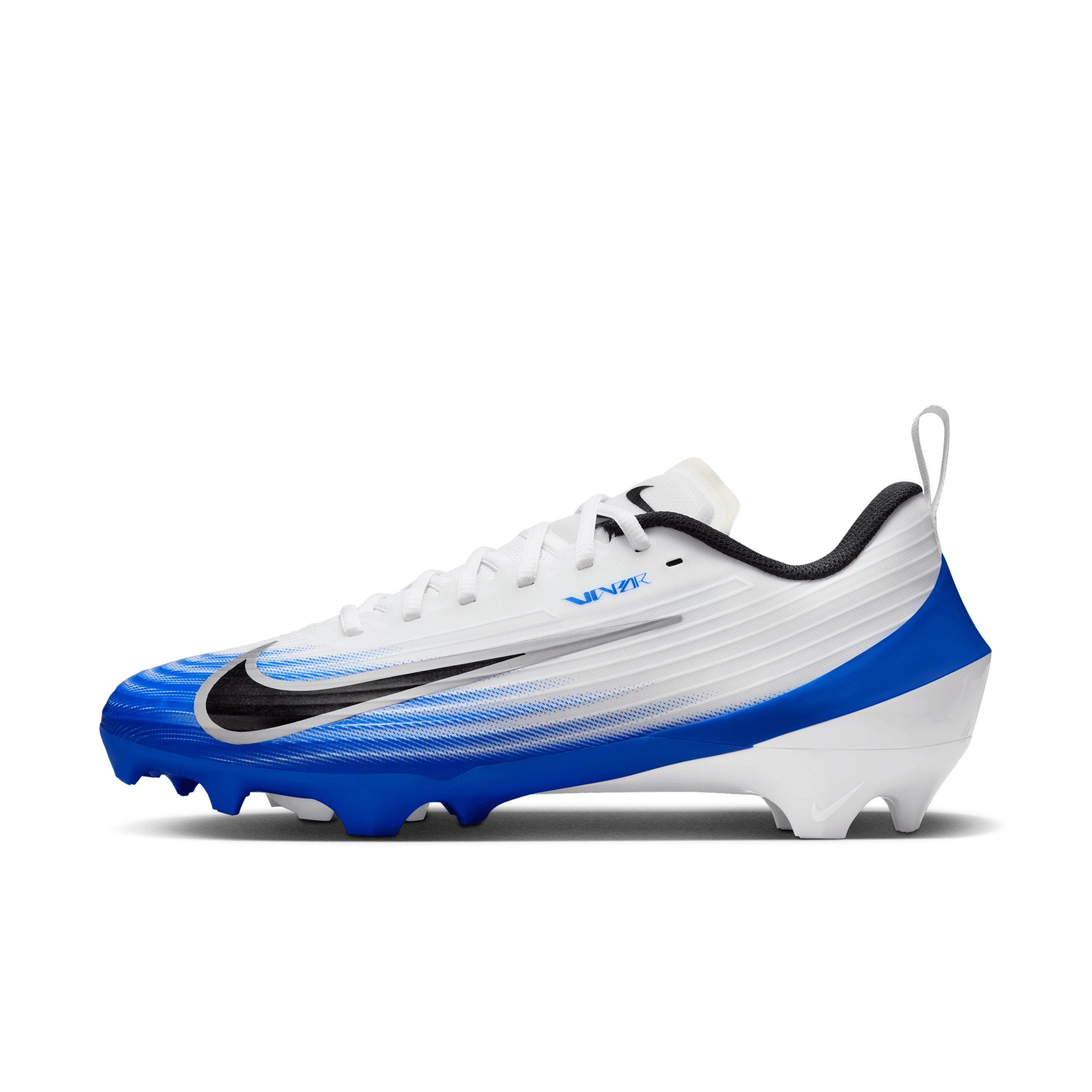 Nike Vapor Speed 3 "White/Racer Blue/Black" Men's Football Cleat - WHITE/BLUE/BLACK Thumbnail View 2