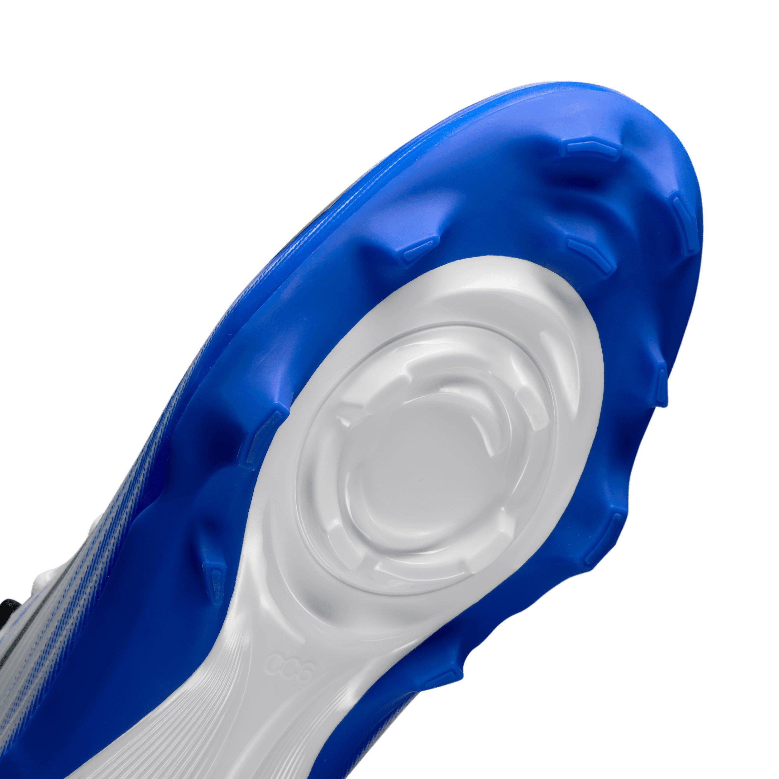 Nike Vapor Speed 3 "White/Racer Blue/Black" Men's Football Cleat - WHITE/BLUE/BLACK Thumbnail View 7