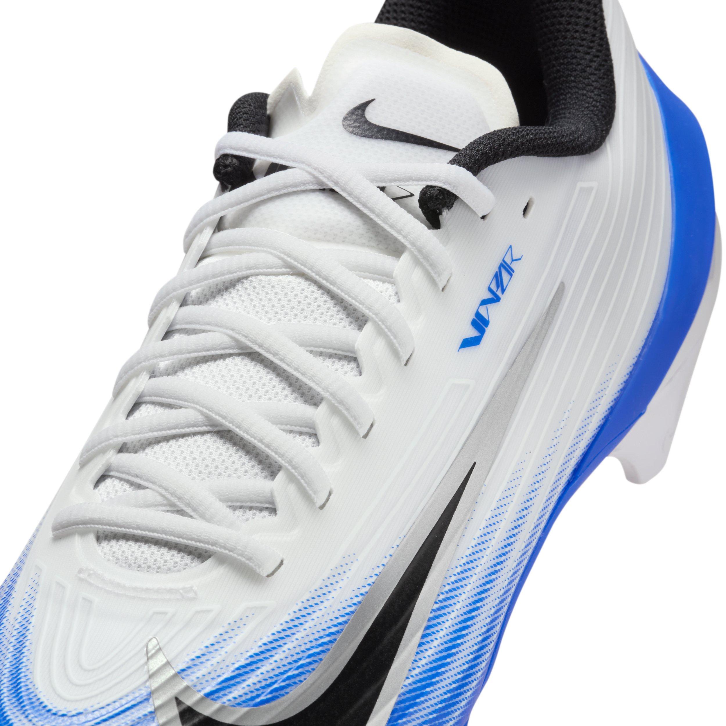 Nike Vapor Speed 3 "White/Racer Blue/Black" Men's Football Cleat - WHITE/BLUE/BLACK Thumbnail View 8
