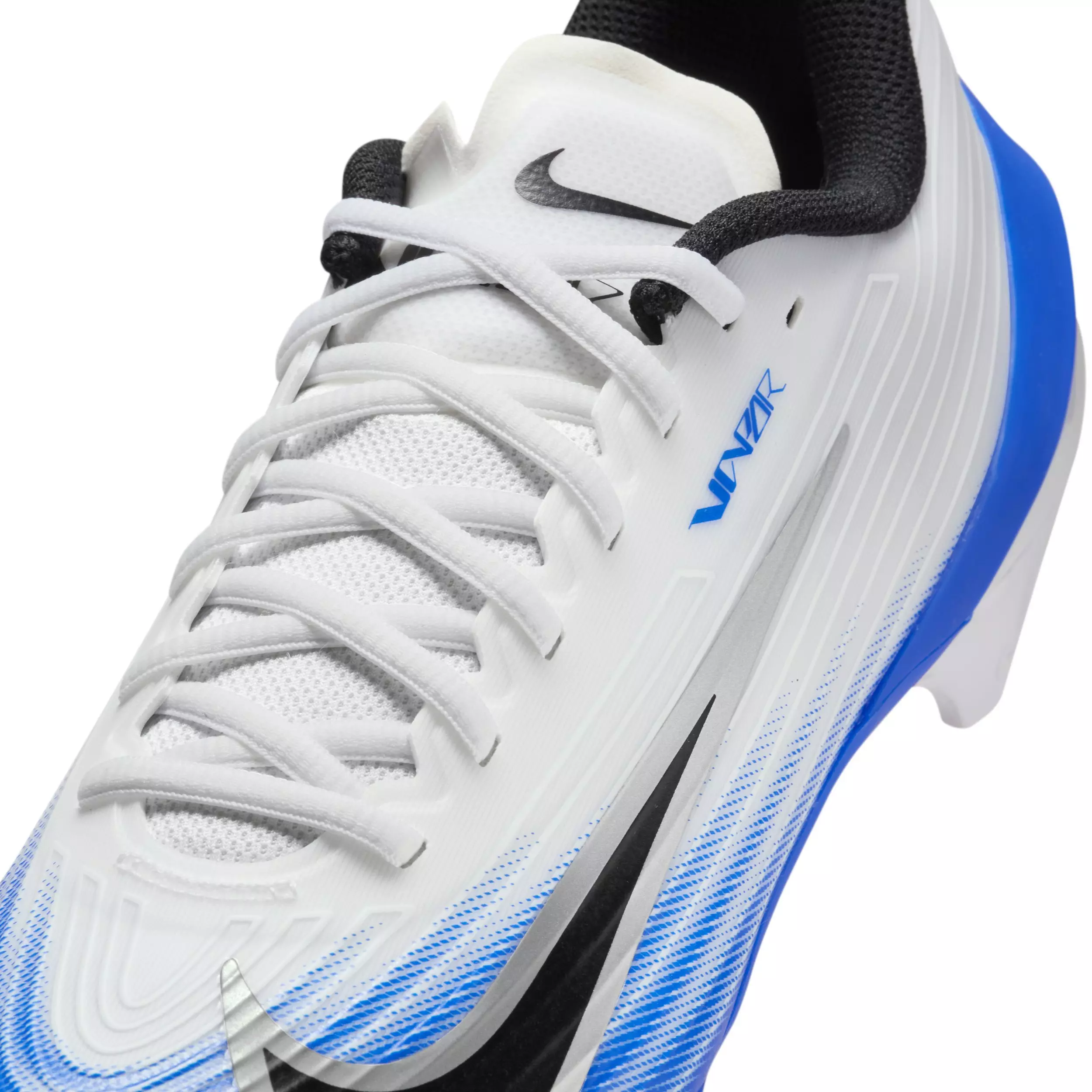 Nike Vapor Speed 3 "White/Racer Blue/Black" Men's Football Cleat - WHITE/BLUE/BLACK