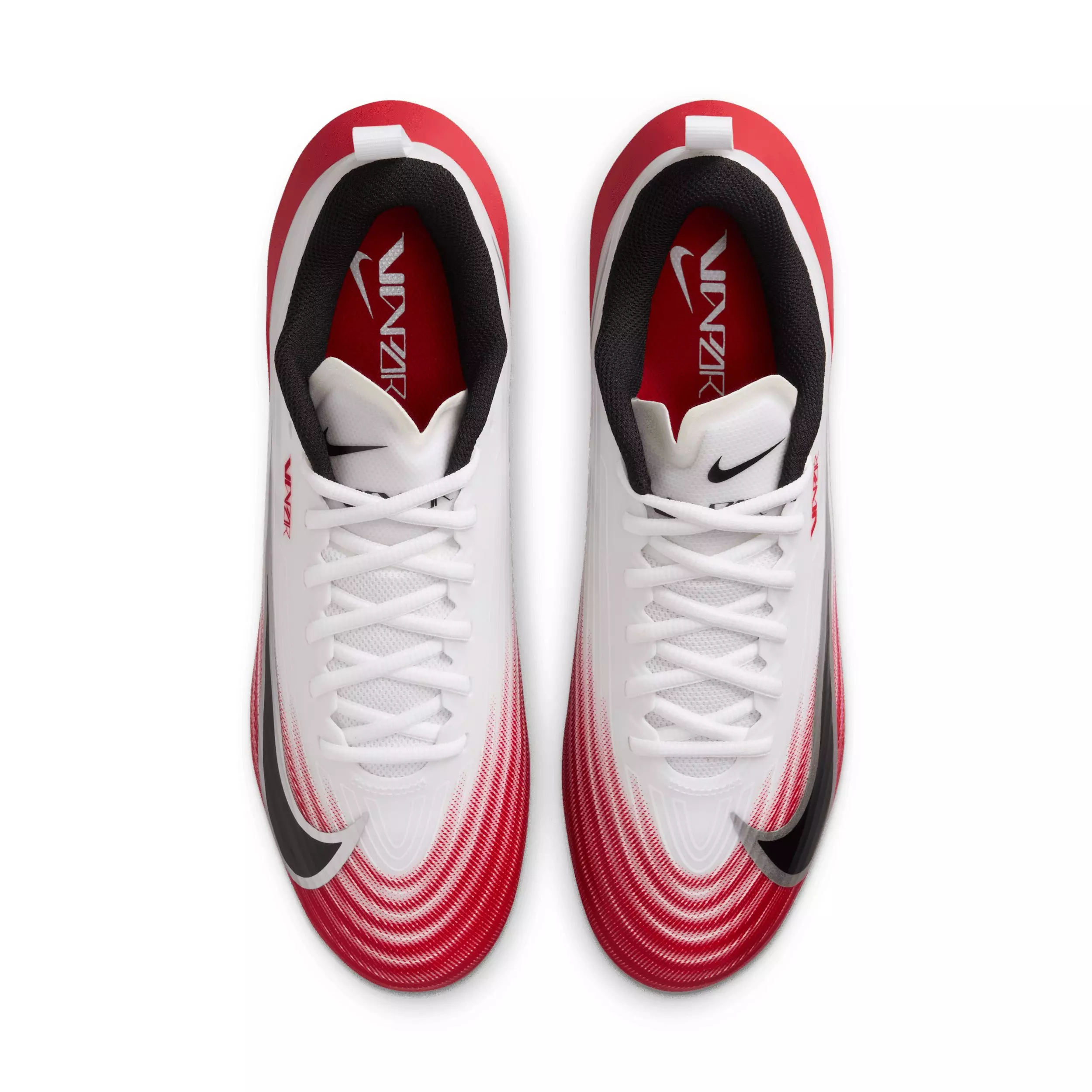 Nike Vapor Speed 3 "White/University Red/Black" Men's Football Cleat - WHITE/RED/BLACK