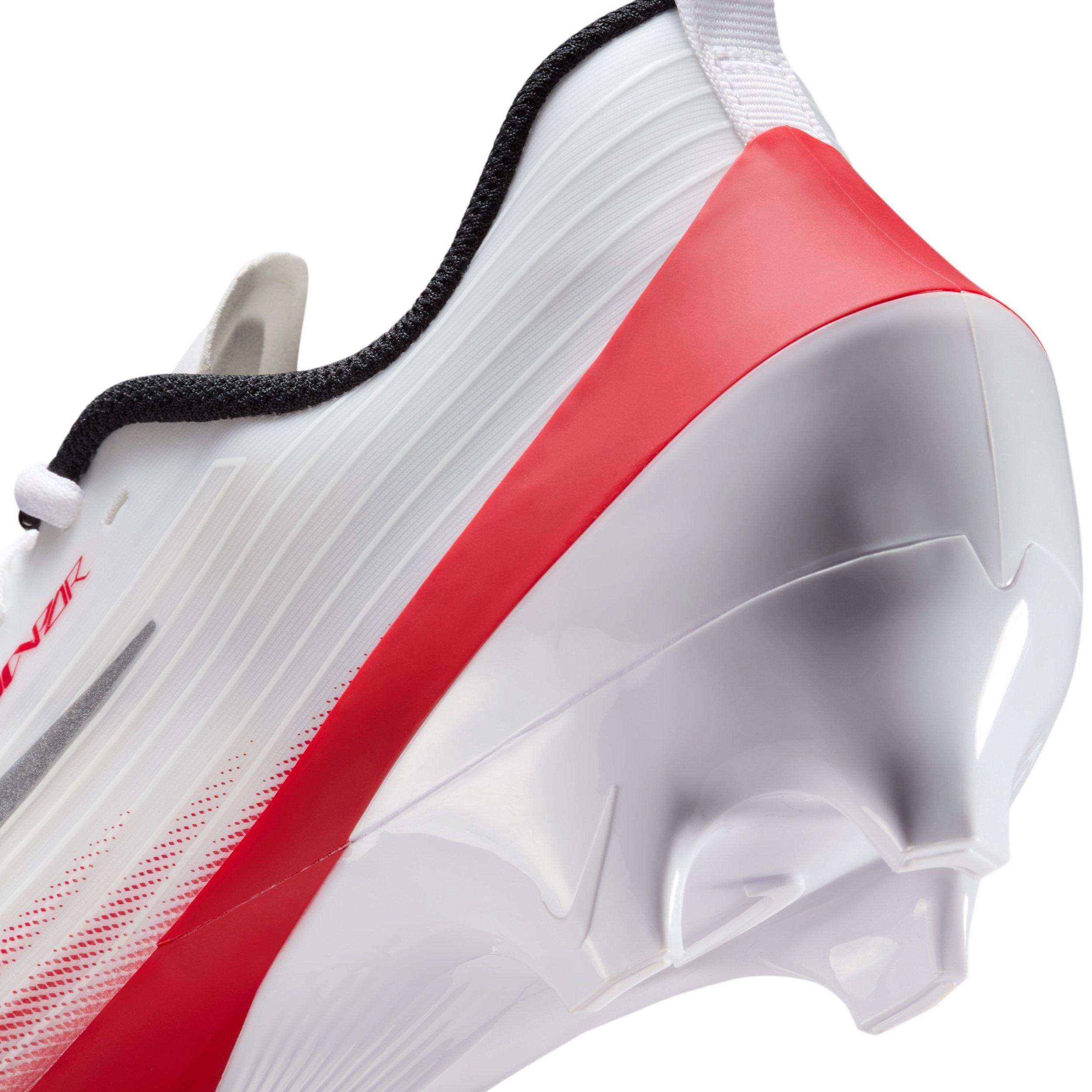 Nike Vapor Speed 3 "White/University Red/Black" Men's Football Cleat - WHITE/RED/BLACK Thumbnail View 9