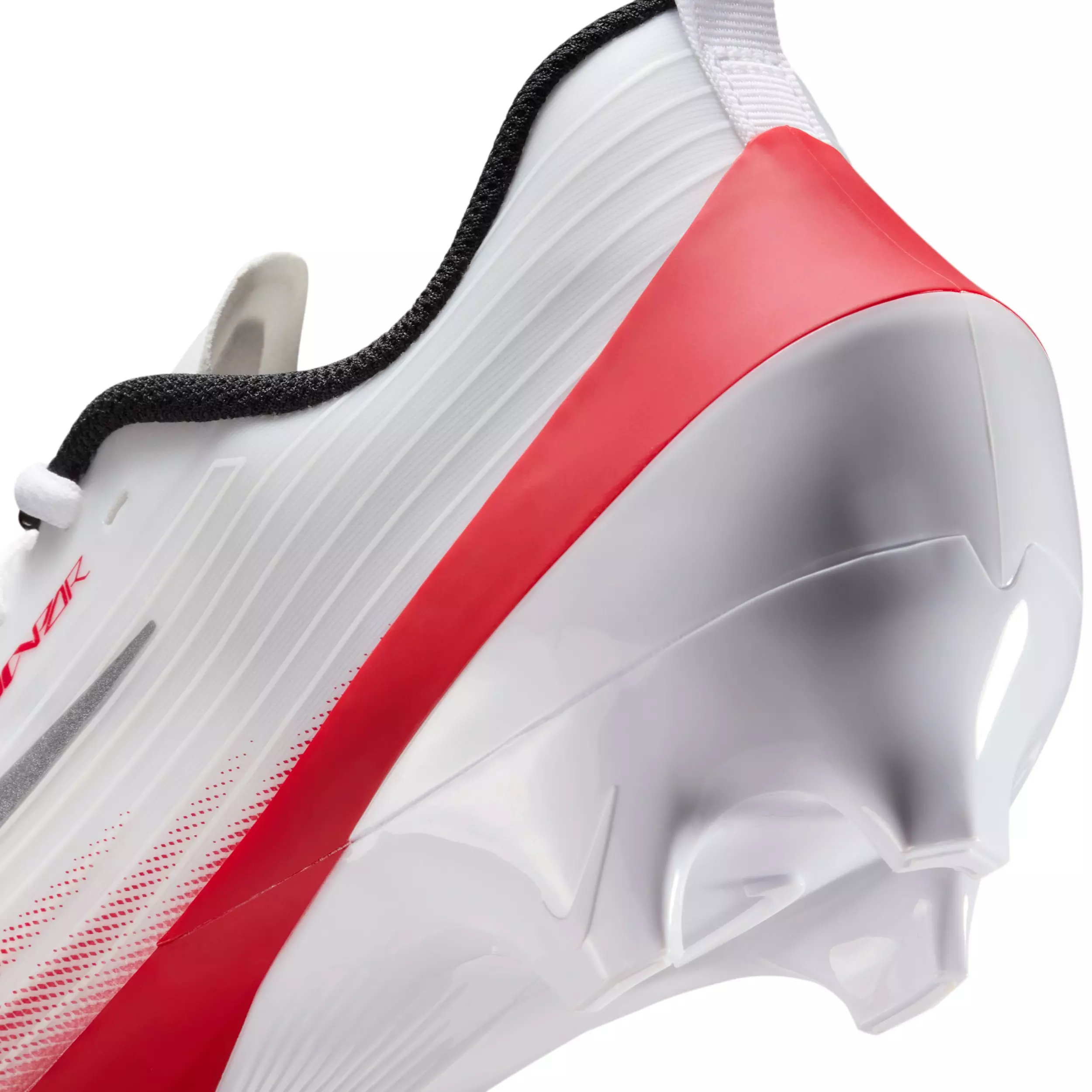 Nike Vapor Speed 3 "White/University Red/Black" Men's Football Cleat - WHITE/RED/BLACK