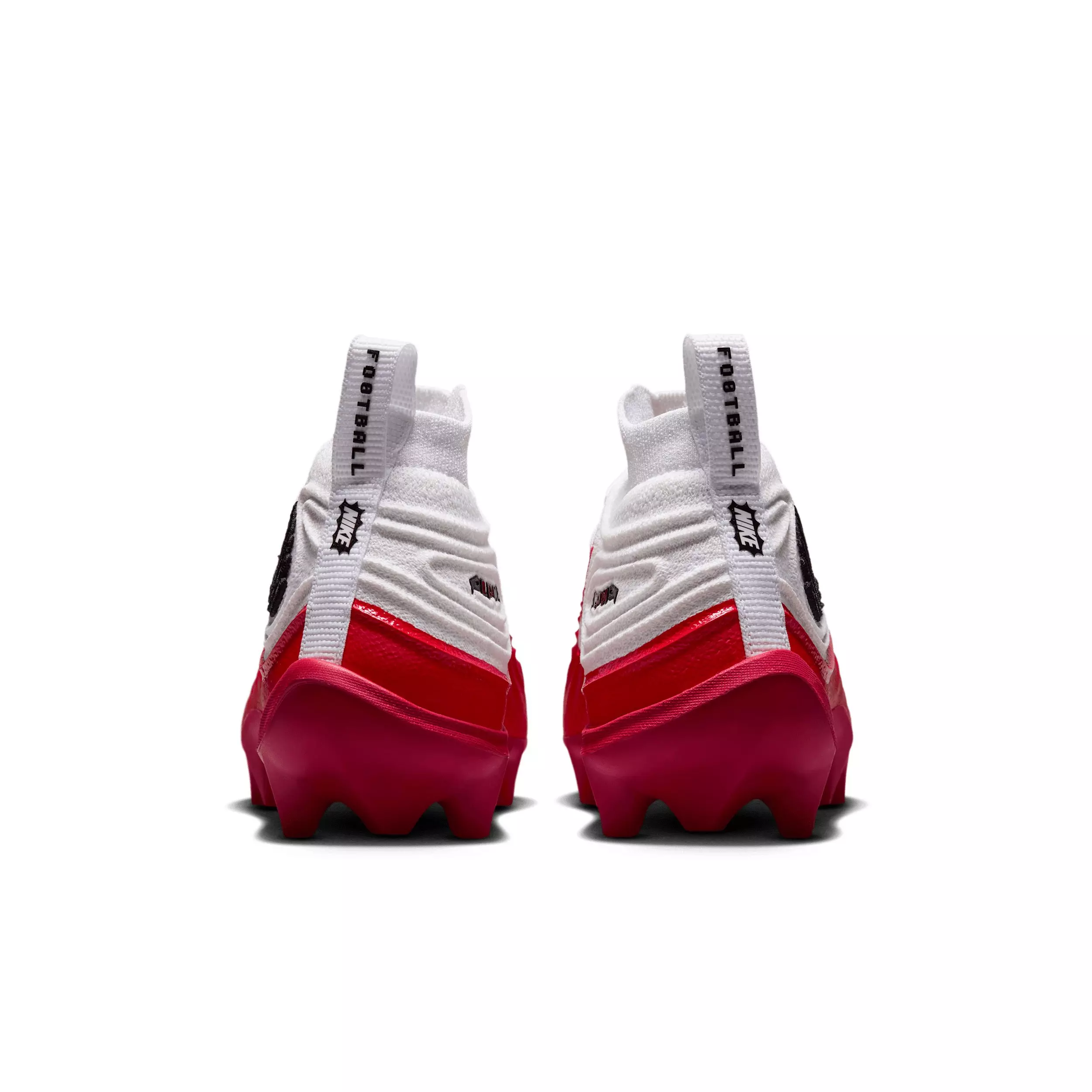 Nike Alpha Menace 5 Elite "White/University Red/Black" Men's Football Cleat - WHITE/RED/BLACK